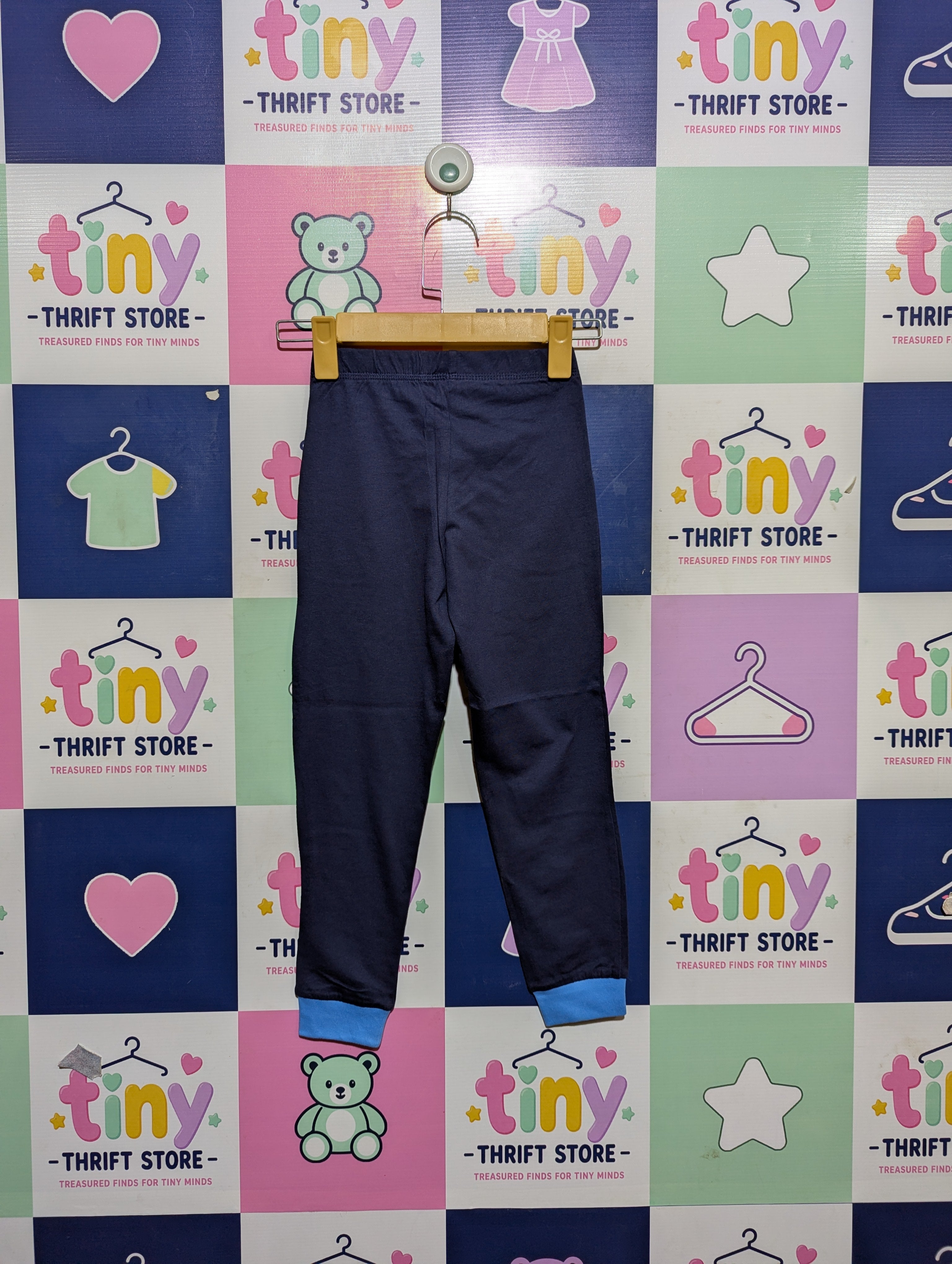 George Boys Navy Blue "Paw Patrol" Character Jogger Pants - Size 5-6 Years (Estimated Age 5-6 Years) AB2