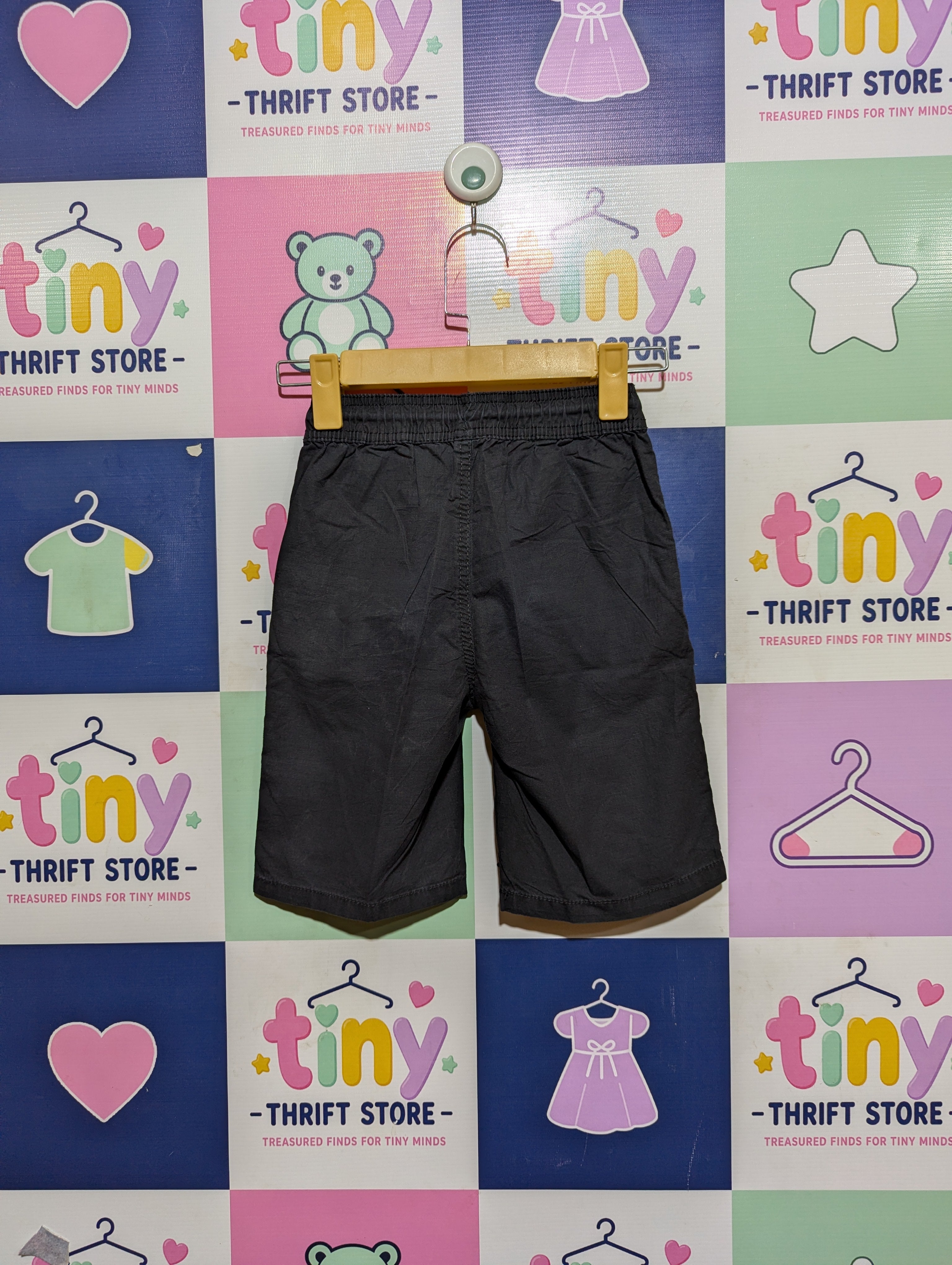Urban Pipeline Boys Charcoal Grey Casual Shorts - Size 110/116 CM (Estimated Age 5-6 Years) AB2