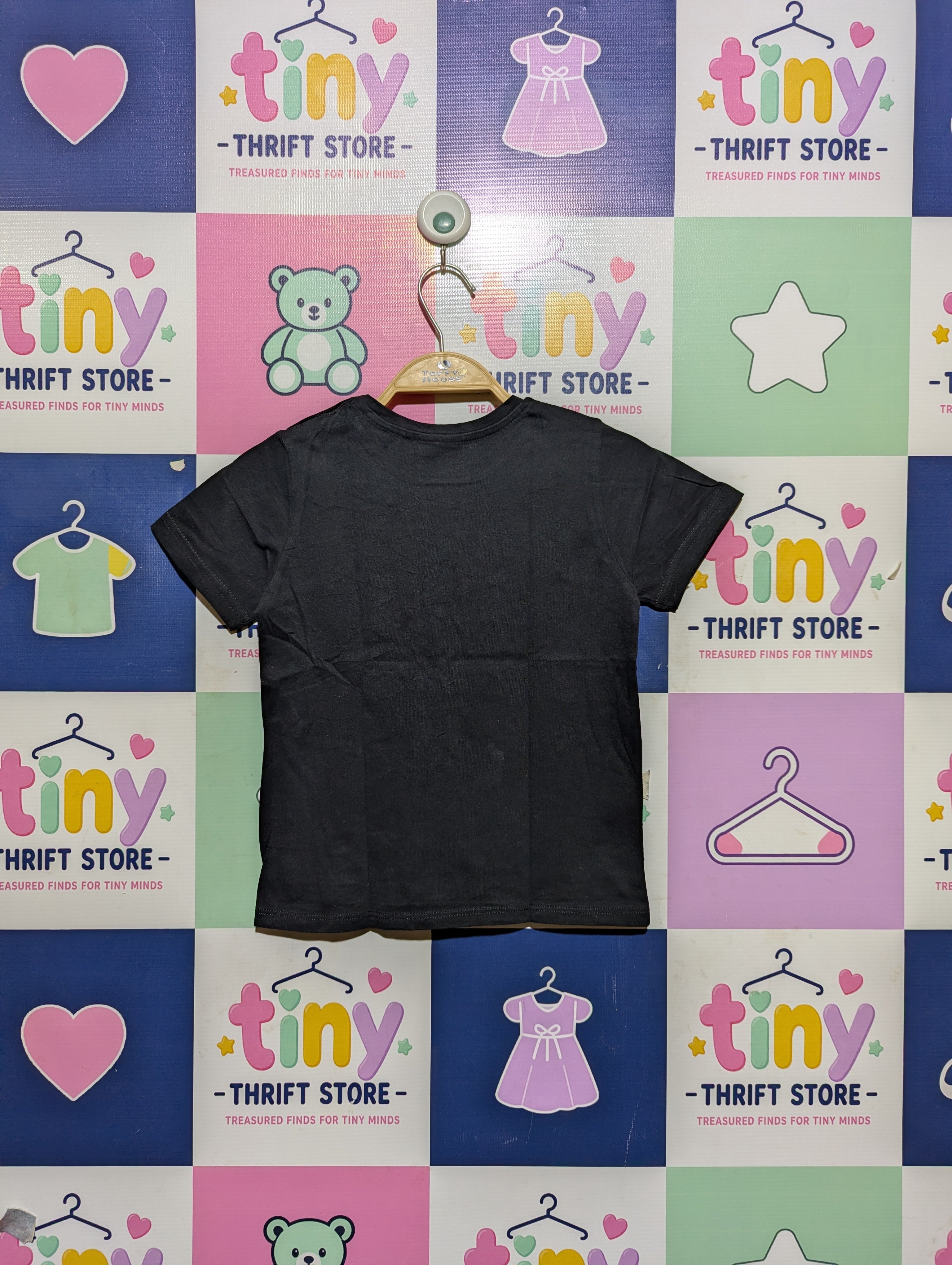 United Colors of Benetton Boys "My Little Rockstar" Snoopy Graphic Tee - Size 104 CM (Estimated Age 3-4 Years) AB2
