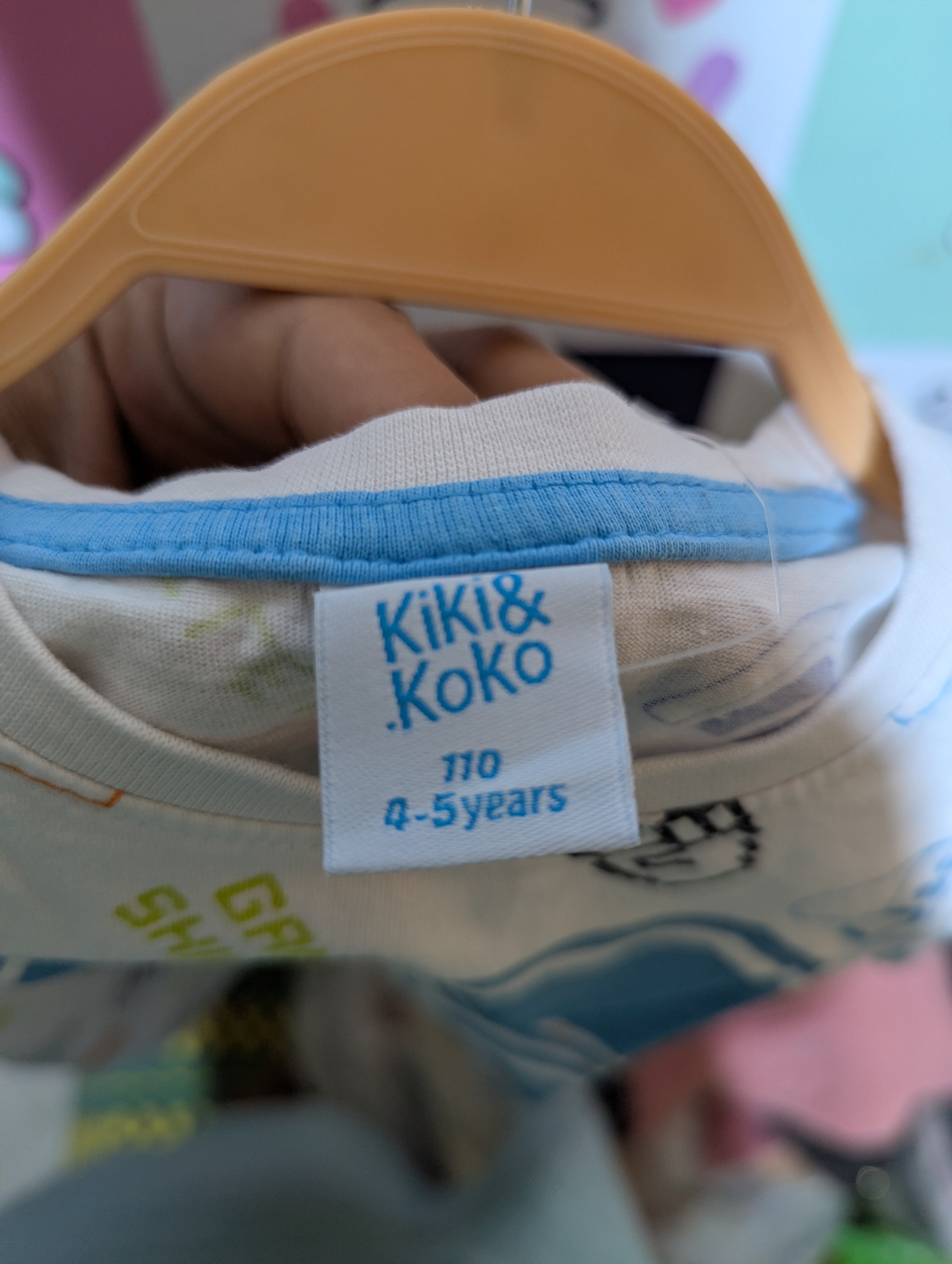 KiKi & Koko Boys White "Gaming" Graphic Tee - Size 110 CM (Estimated Age 4-5 Years) AB2