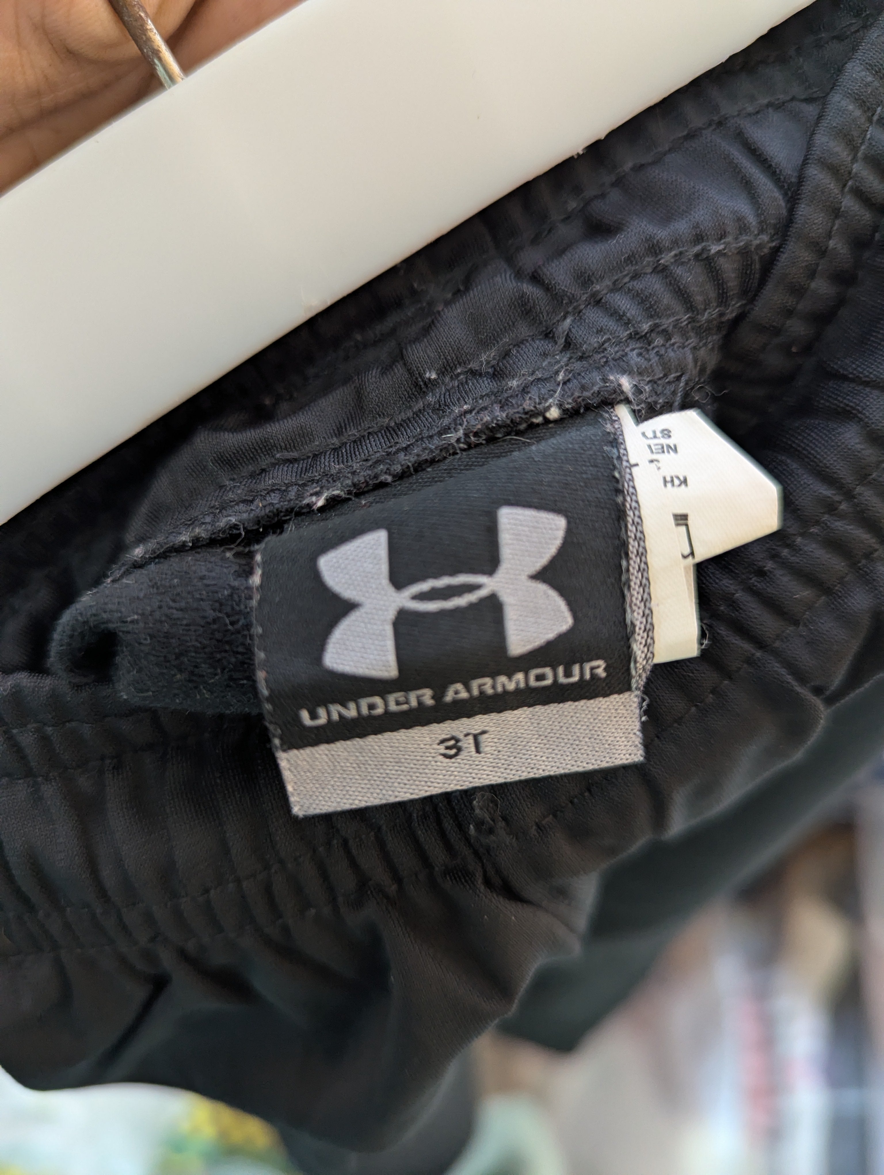Under Armour Boys Black Performance Athletic Pants - Size Estimated Age 3T AB2