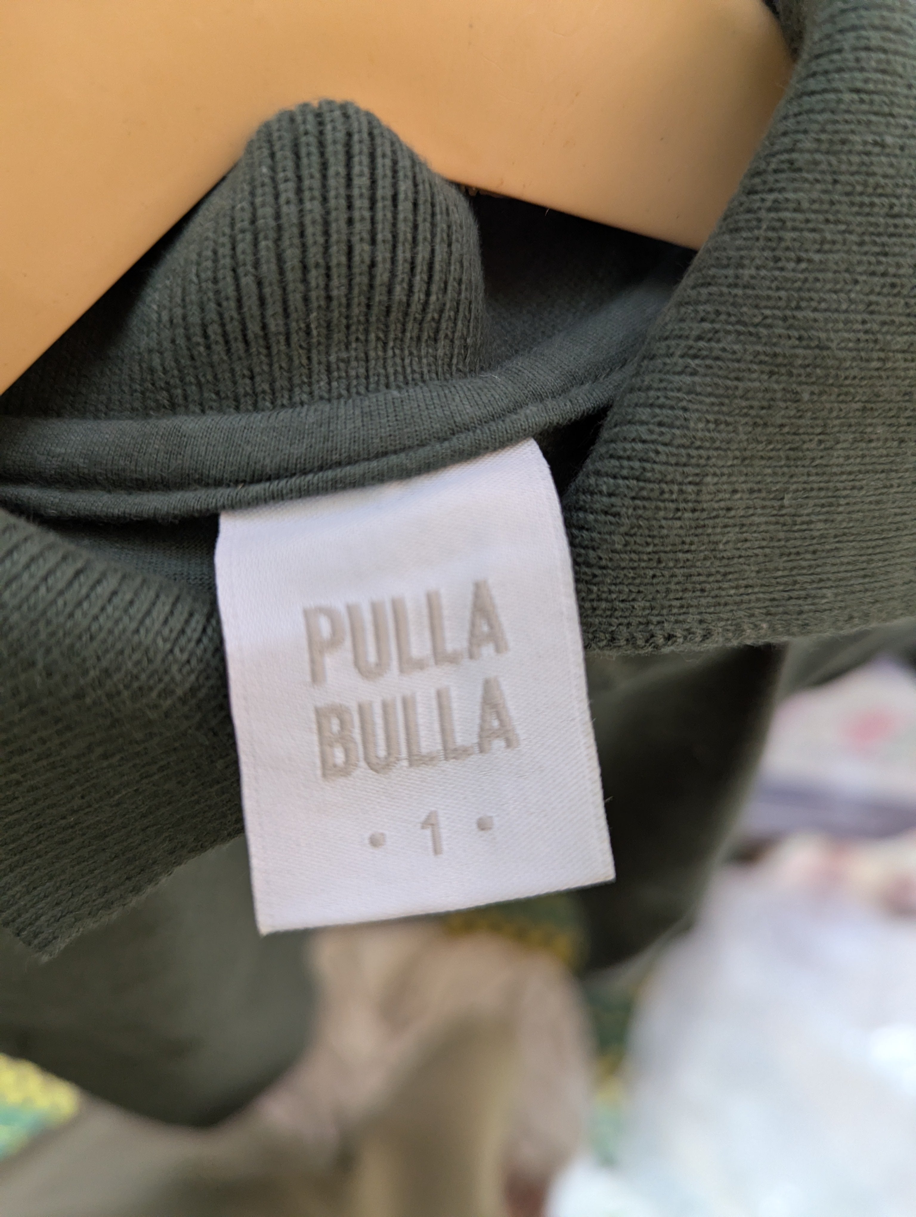Pulla Bulla Boys Olive Green Classic Short Sleeve Polo Shirt - Size 1 Estimated Age 1-2 Years AB2