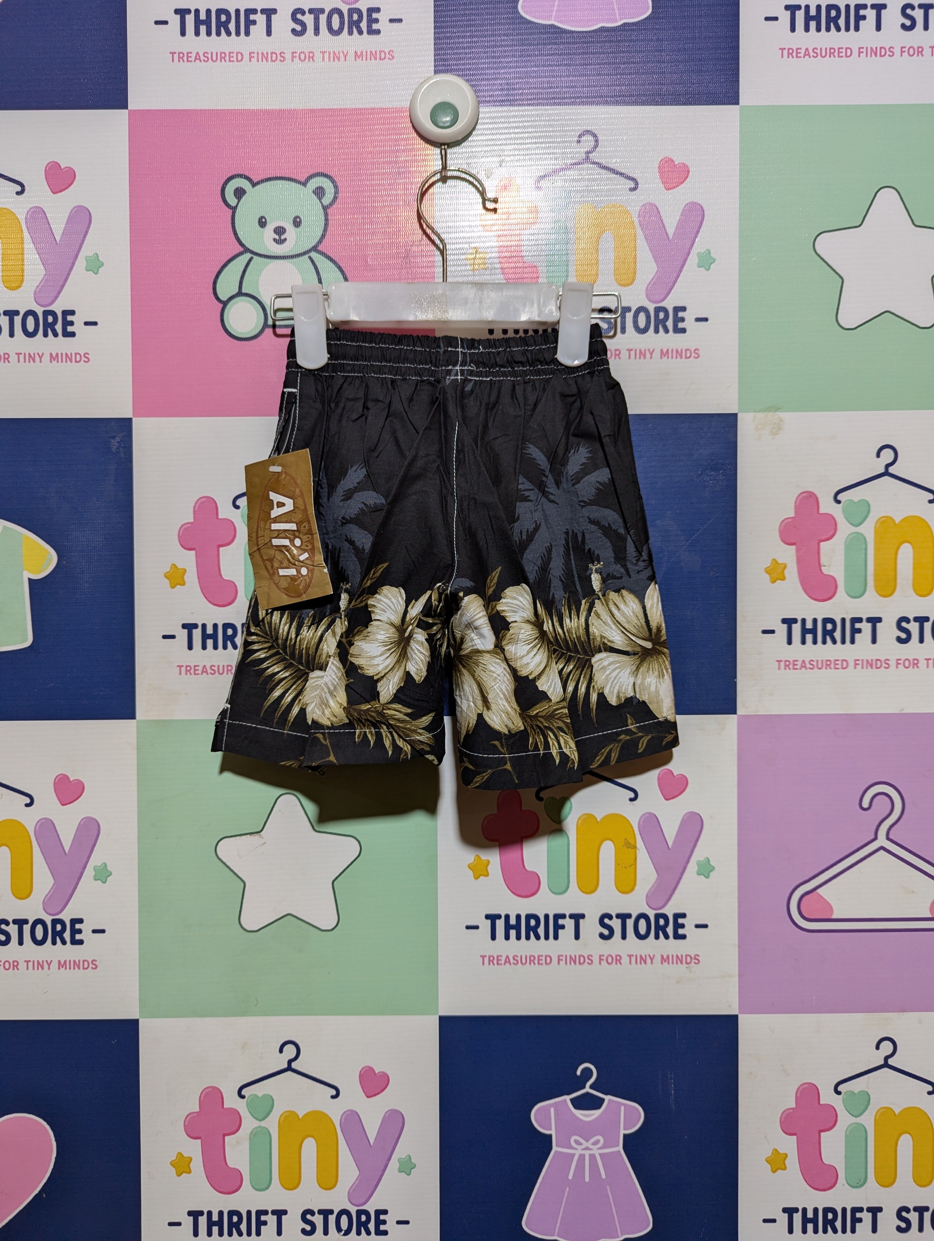 Boys Dark Grey "Active Explorer" Print Casual Shorts - Size Estimated Age 2 Years AB2