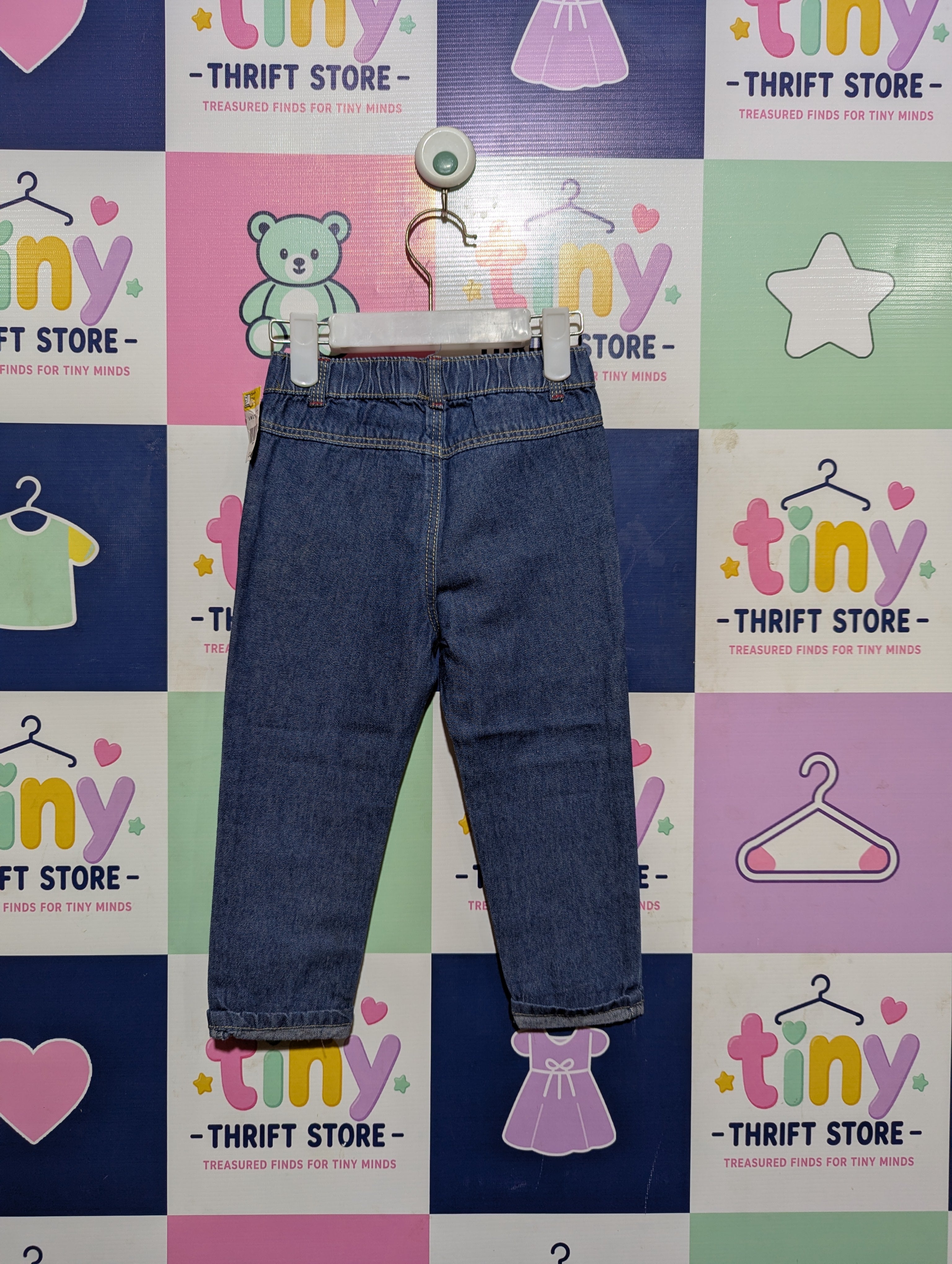 In Extenso Boys Blue Denim Casual Trousers - Size Estimated Age 2-3Y AB2
