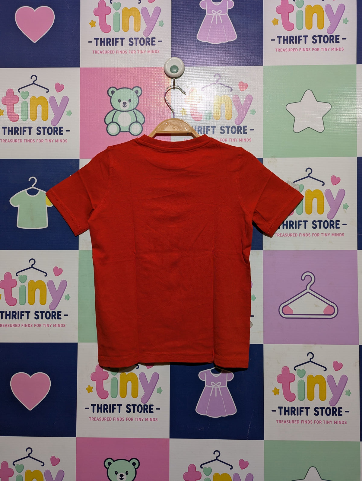 Inextenso Boys Red "Best Jump BMX Nose Manual" Skatepark Graphic Short Sleeve Tee - Size 8 Estimated Age 8 Years AB2