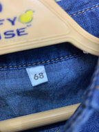 Baby Boy Classic Indigo Denim Shirt - Size 68 (3-6 Months) AB1