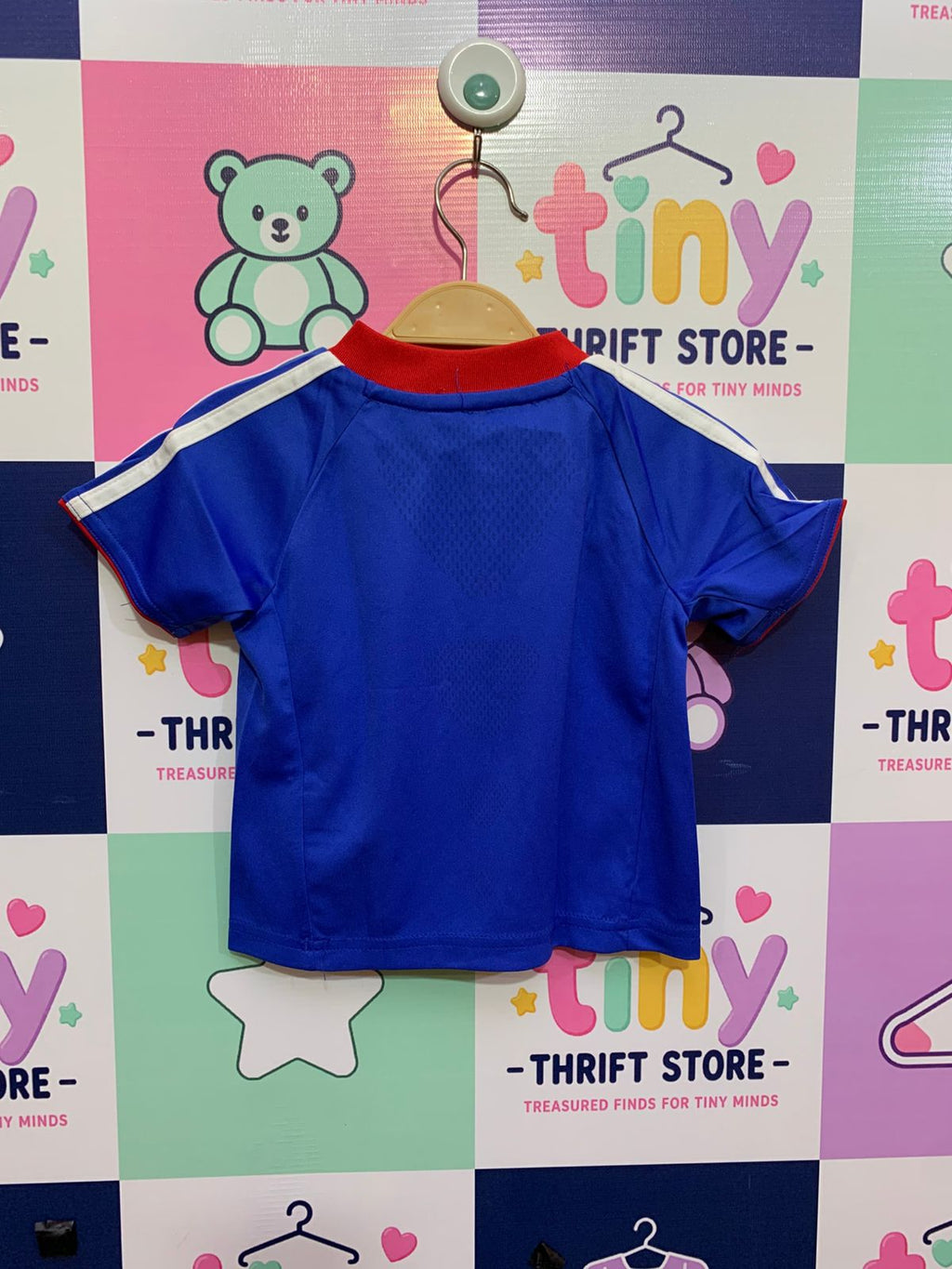 Chelsea FC Adidas Baby Kit 3-6M "SAMSUNG" CLIMALITE Jersey - India, Size 3–6 Months AB1