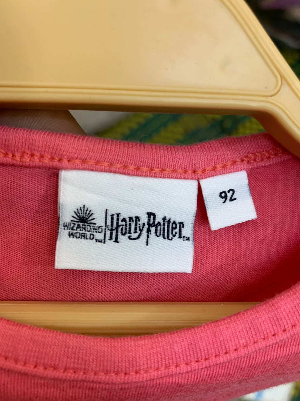 Official Harry Potter x Birba Italy Hedwig Graphic T-Shirt - Coral Pink (12-18 Months) AB1