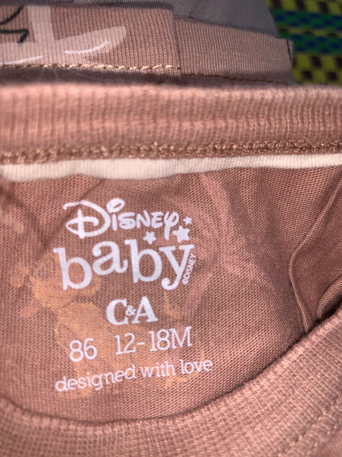 Disney Baby by C&A Lion King Simba All-Over Print Tee Size: 12-18 Months (86 CM) - AB1