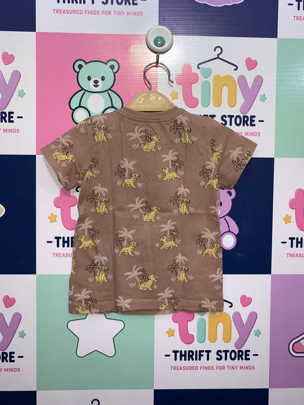 Disney Baby by C&A Lion King Simba All-Over Print Tee Size: 12-18 Months (86 CM) - AB1