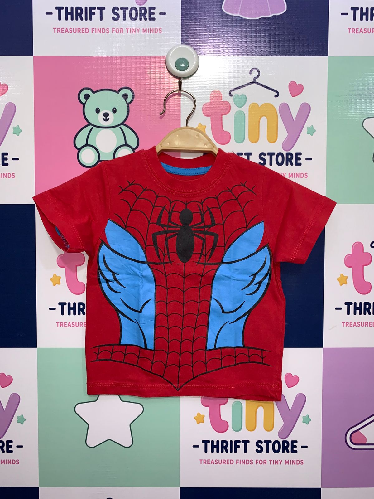 Marvel Spider-Man Infant Boy's Graphic T-Shirt Size: 18 Months AB1