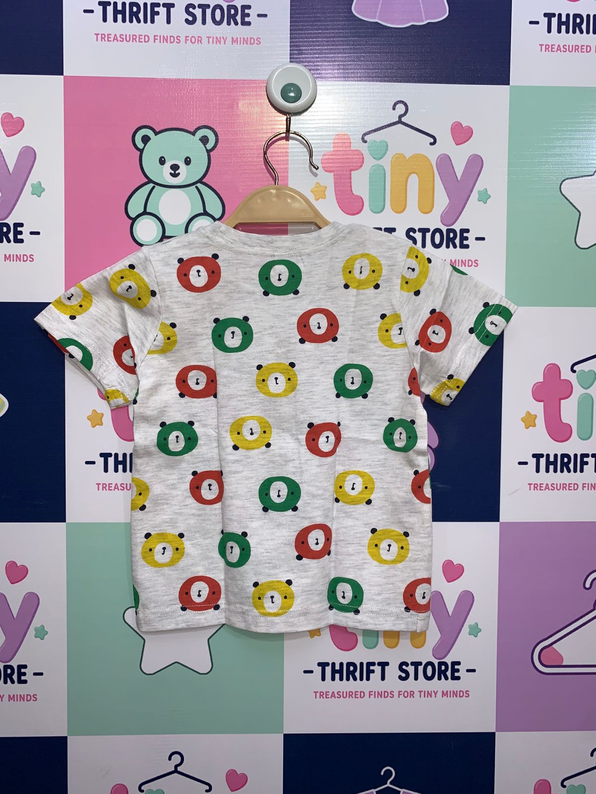 Nishi Matsuya Animal Print Infant Cotton Tee Size: 95 (Best fits 2-3 Years / 14kg) AB1