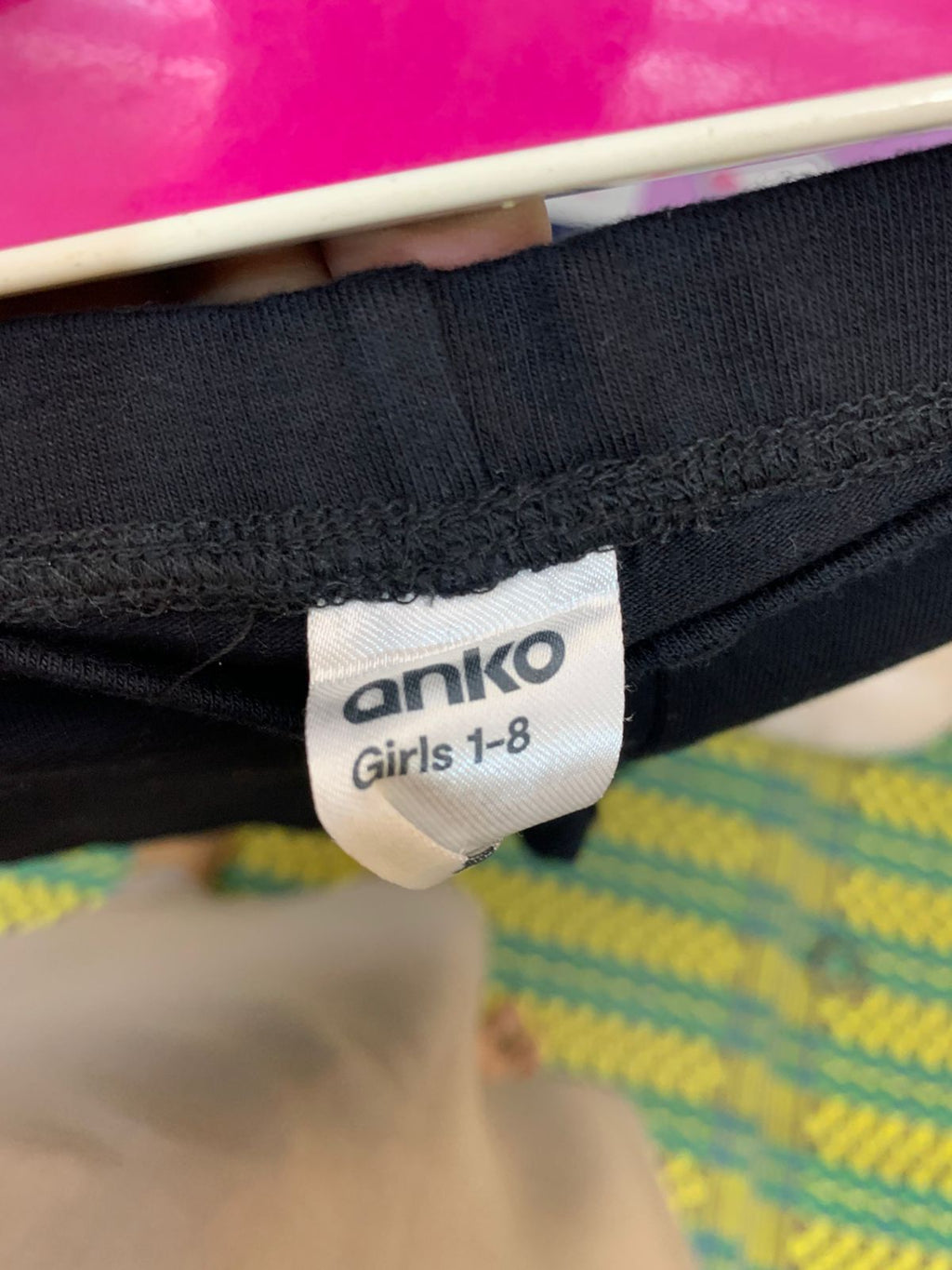 Anko Girls Basic Soft Stretch Leggings - Size 1 (12-18 Months) AB1