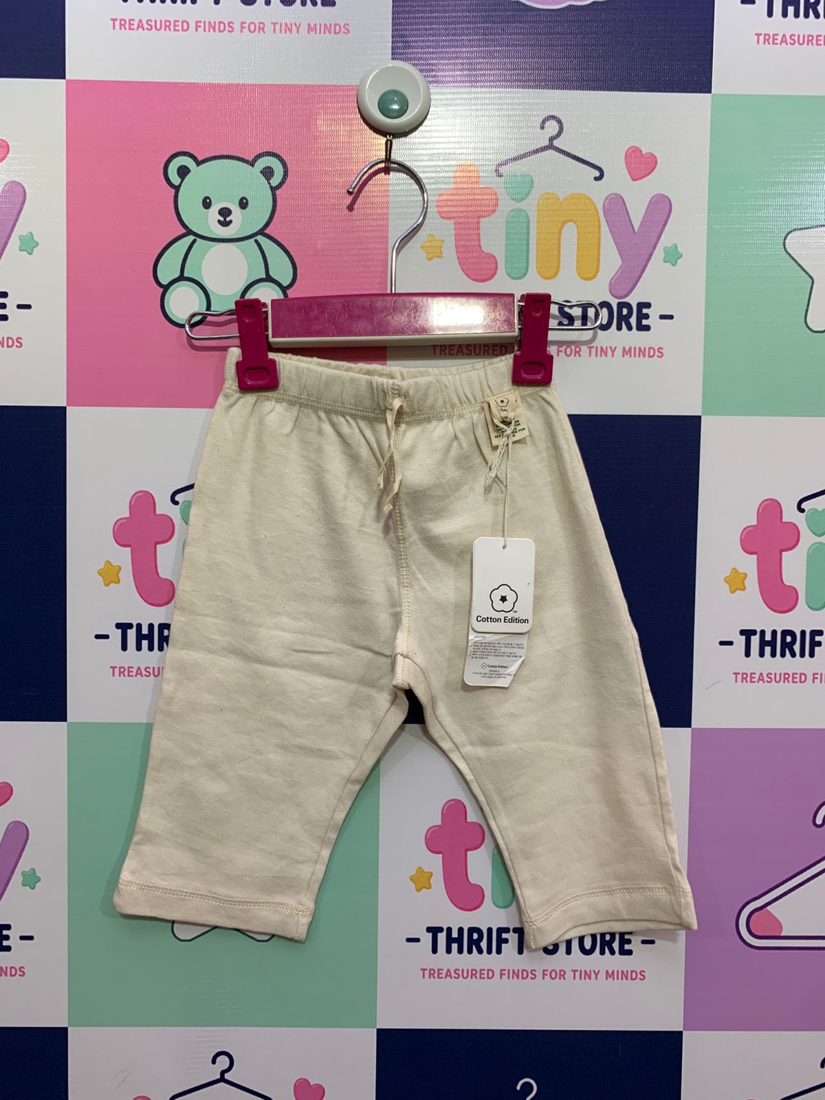 Cotton Edition Baby Soft Organic Cotton Pajama Pants - Size 12M (9-12 Months) AB1