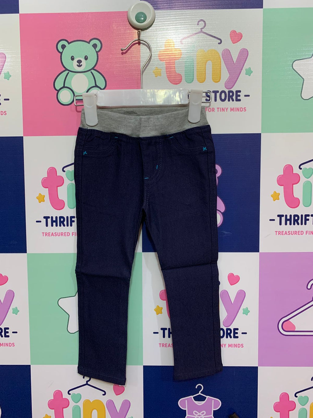 B.S.G Kids Comfort Stretch Jogger Jeans Size: 95 (Suitable for heights approx. 95 cm) AB1