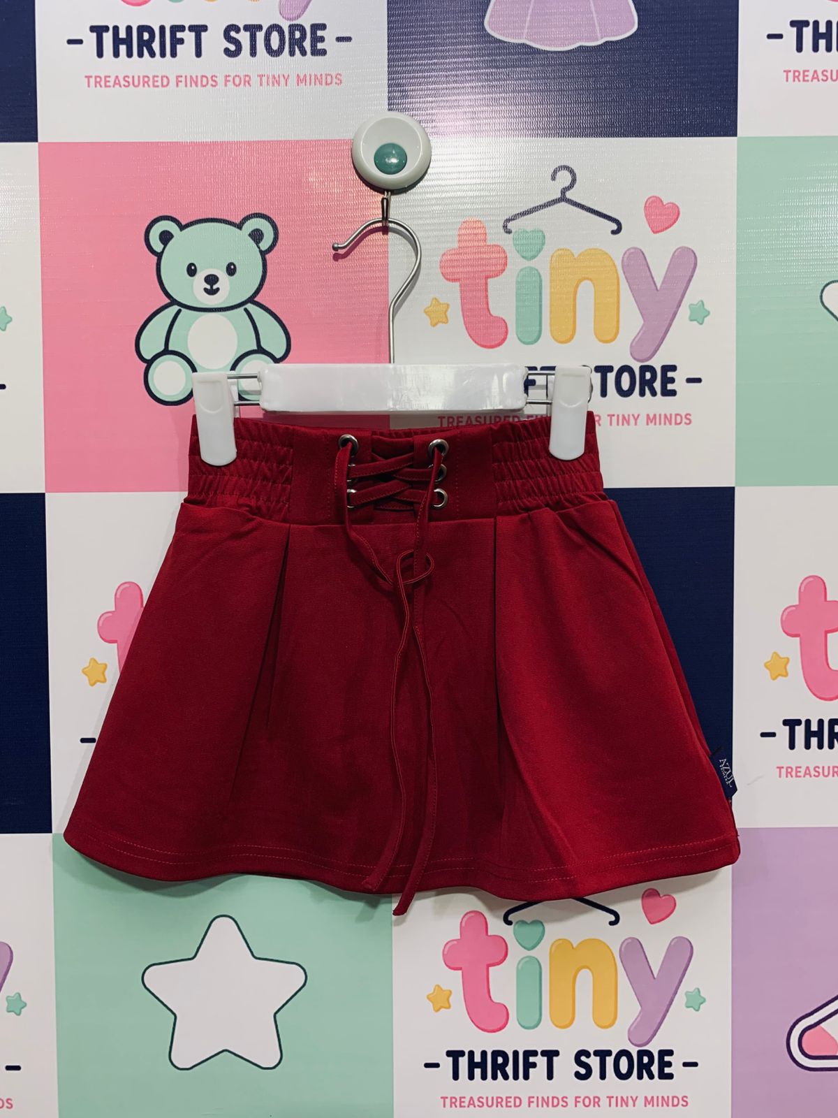 Azul Primera Toddler Girl Lace-Up Skater Skirt Size: 90 (Recommended for 18-24 Months / Up to 13kg) AB1