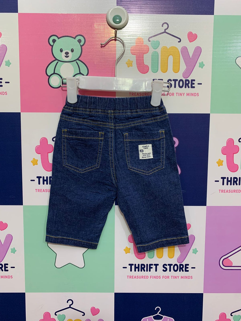 Simple Free Toddler Denim Shorts Size 80 (12-18 Months) AB1