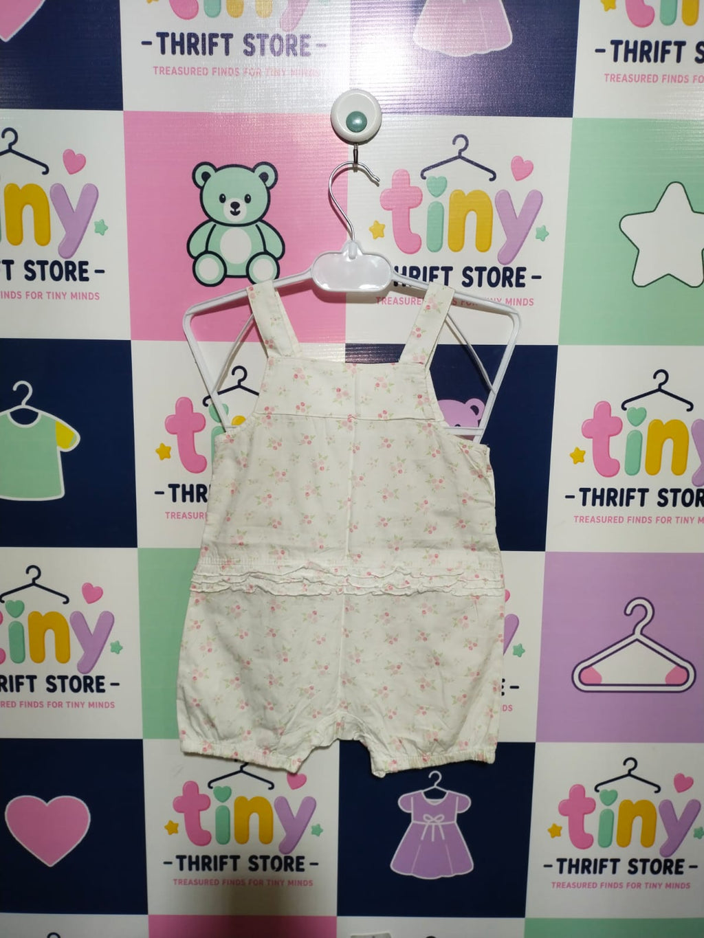 Mini Club Floral Print Baby Romper - Fits 6 to 9 Months - AB1
