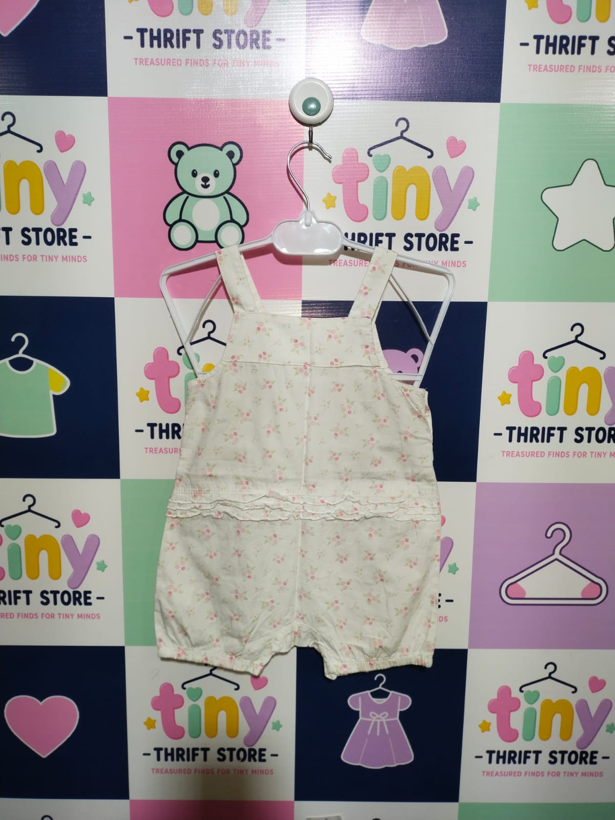 Mini Club Floral Print Baby Romper - Fits 6 to 9 Months - AB1