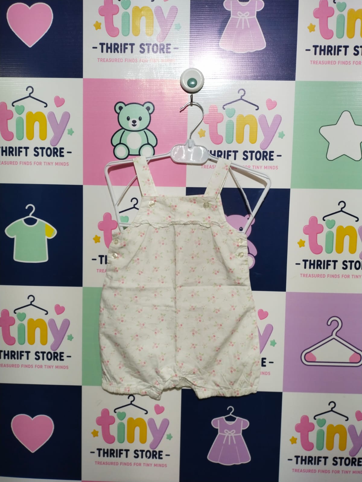 Mini Club Floral Print Baby Romper - Fits 6 to 9 Months - AB1
