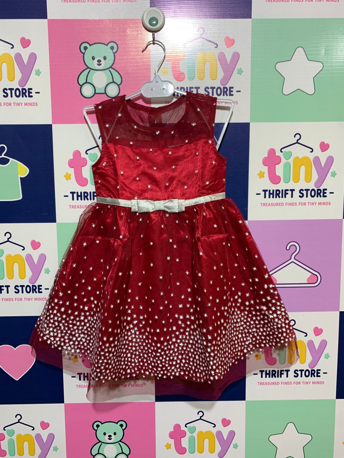 Jona Michelle Toddler Girls Sparkling Tulle Party Dress - Size 4T AB1