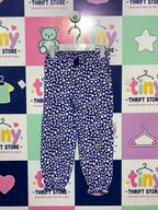 C&A Girls' Royal Blue Daisy Print Harem Pants - Size 5 Years AB1