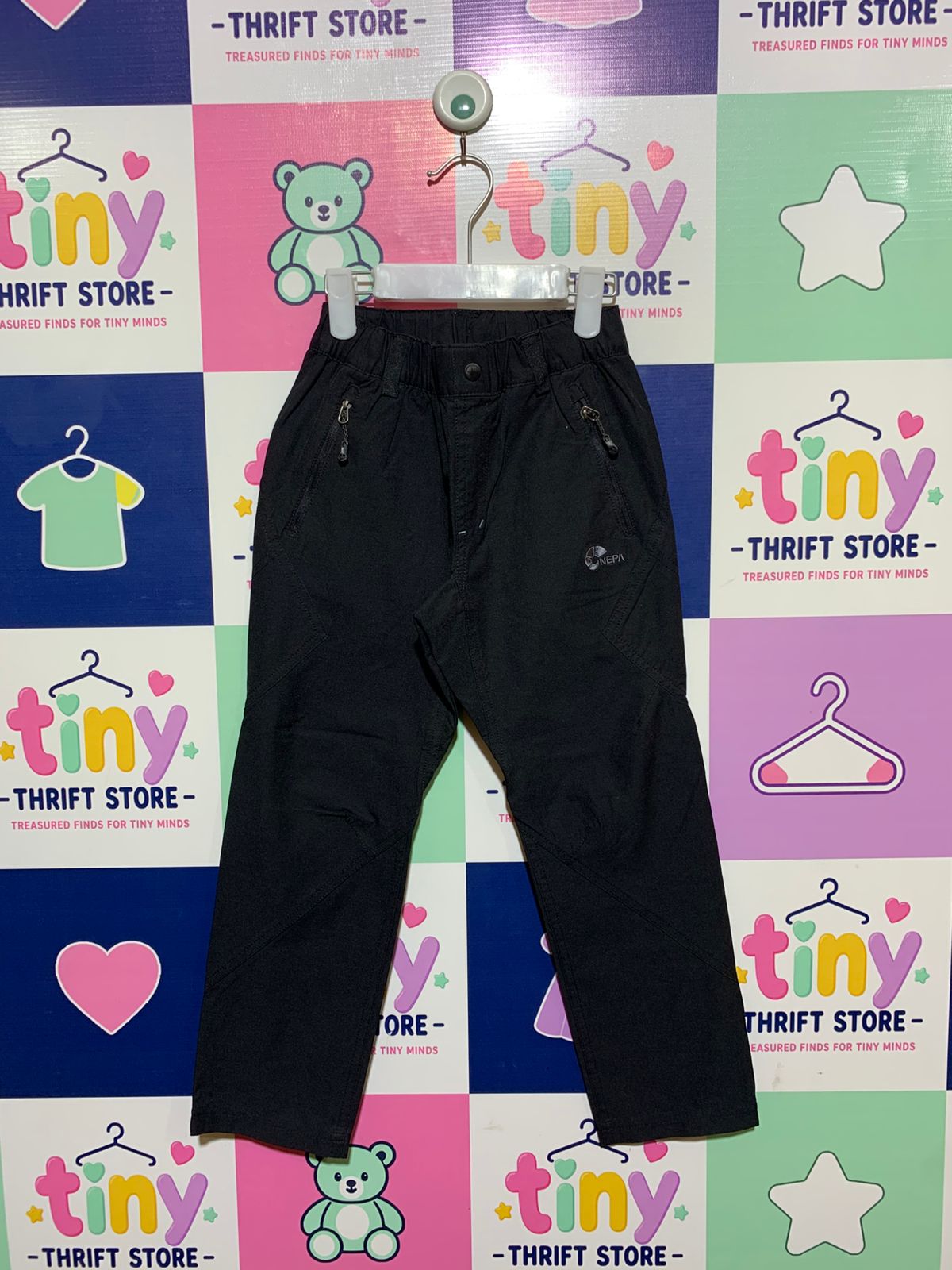 NEPA Kids Boys' Black Technical Adventure Trousers - Size 120 AB1