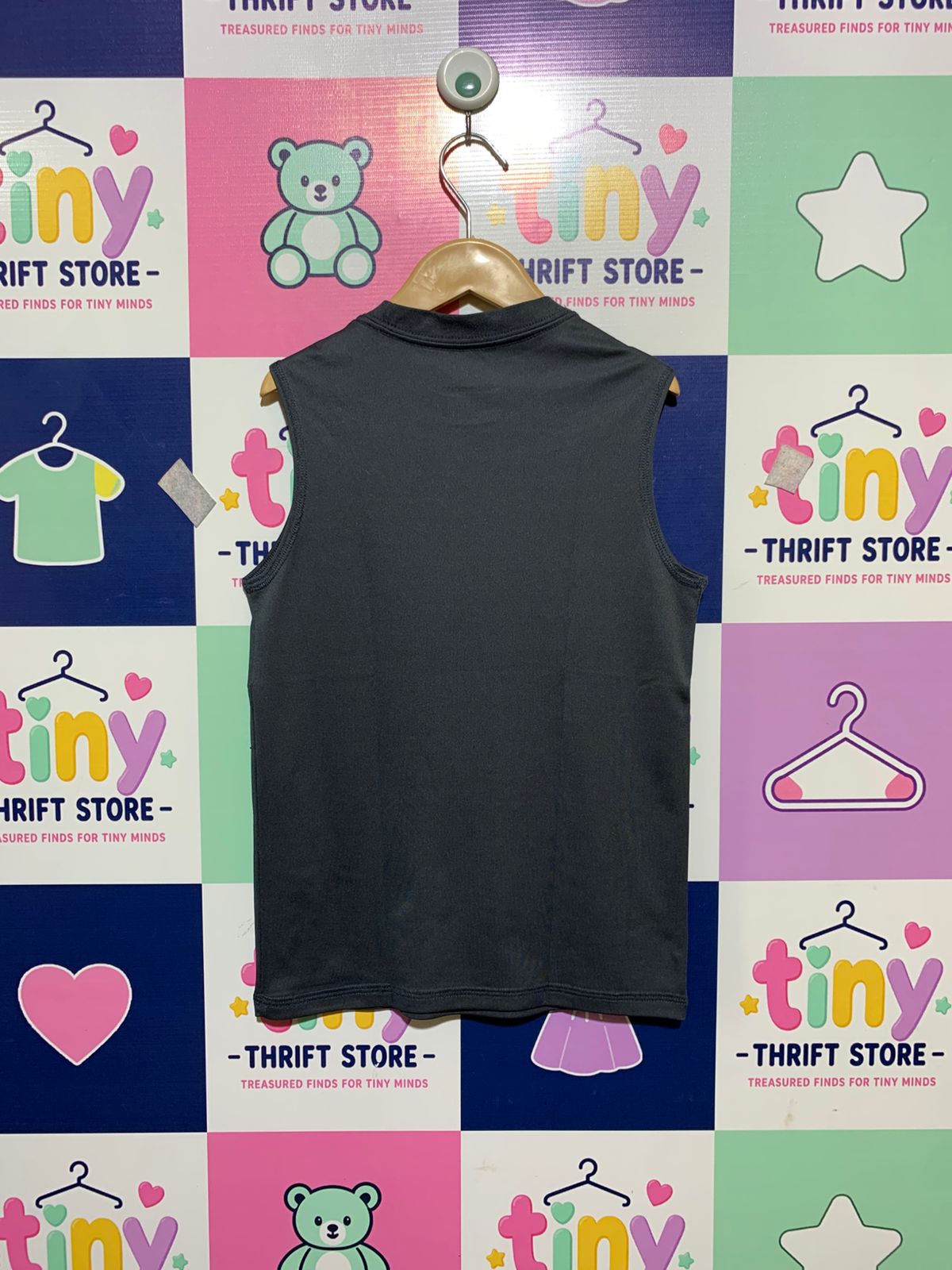 Athletic Works Boys "Can't Beat My Best" Performance Active Tank - Size Medium 8 AB1