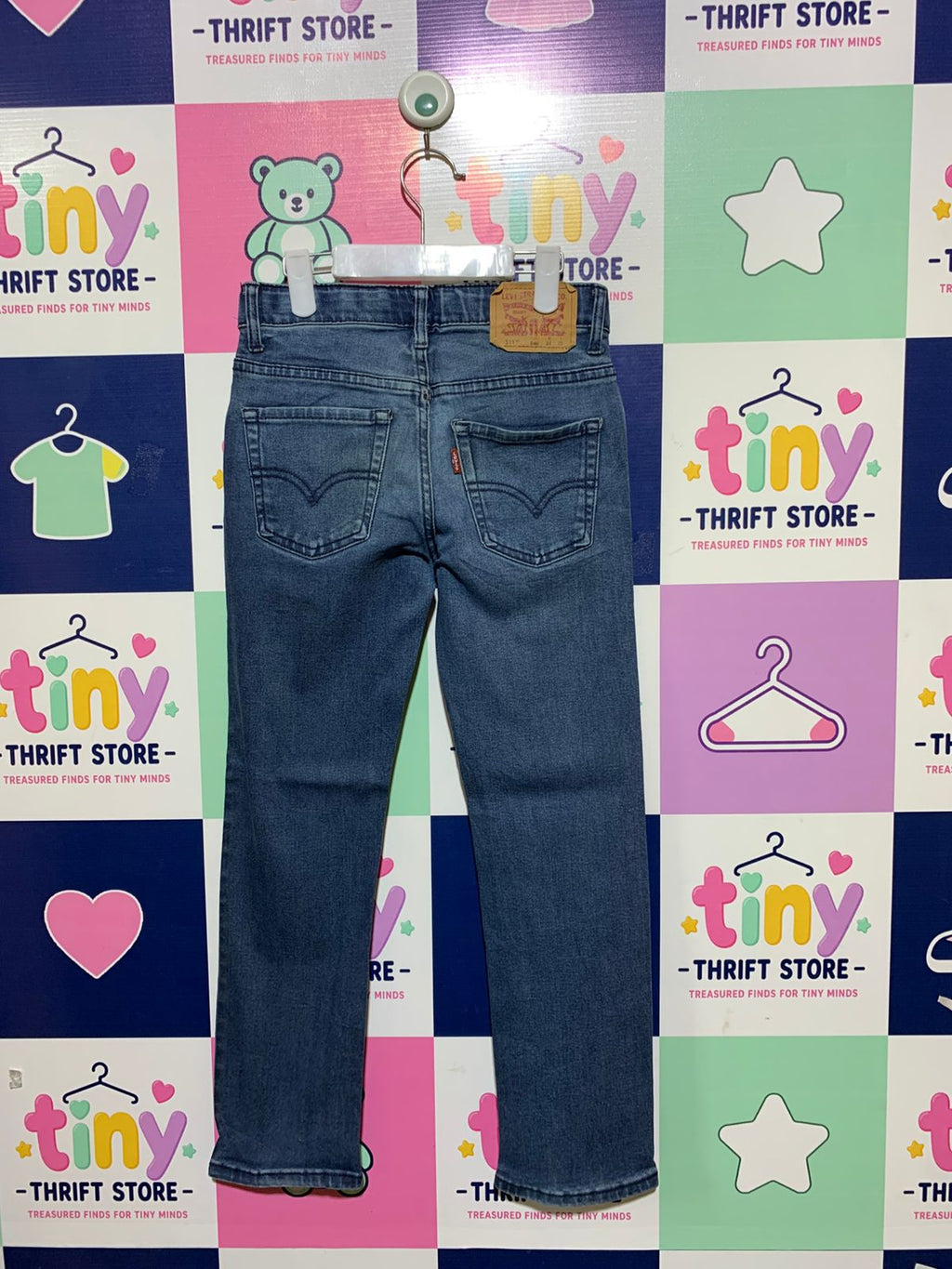 Levi's Boys 511™ Slim Fit Blue Jeans - Size 8 Regular (W24 x L25) AB1
