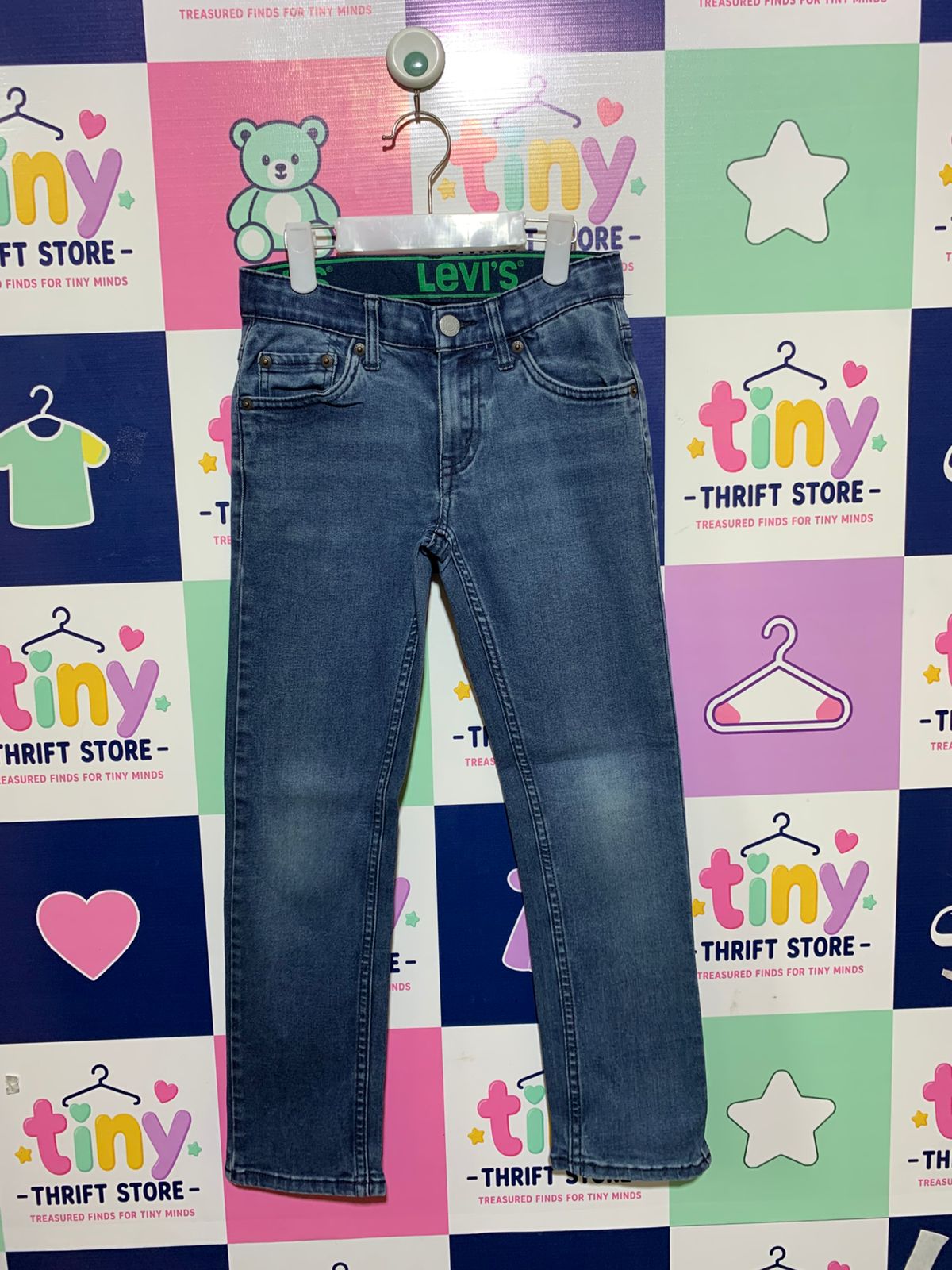 Levi's Boys 511™ Slim Fit Blue Jeans - Size 8 Regular (W24 x L25) AB1