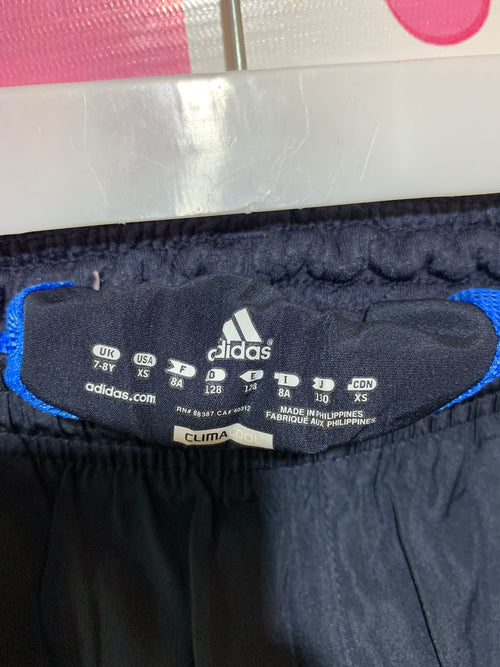 Adidas Boys Navy Blue Climacool Training 3/4 Jogger Pants - Size 7-8Y AB1