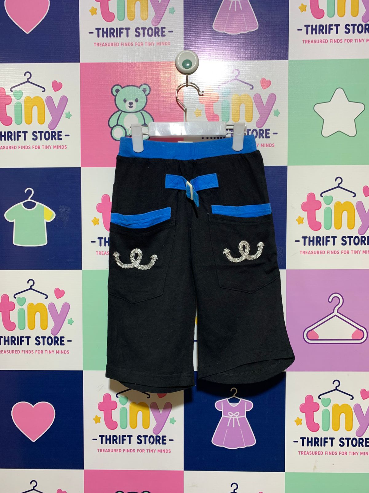 Conlusor Boys Active Graphic Long Shorts - Size 130 (Age 8-9) AB1