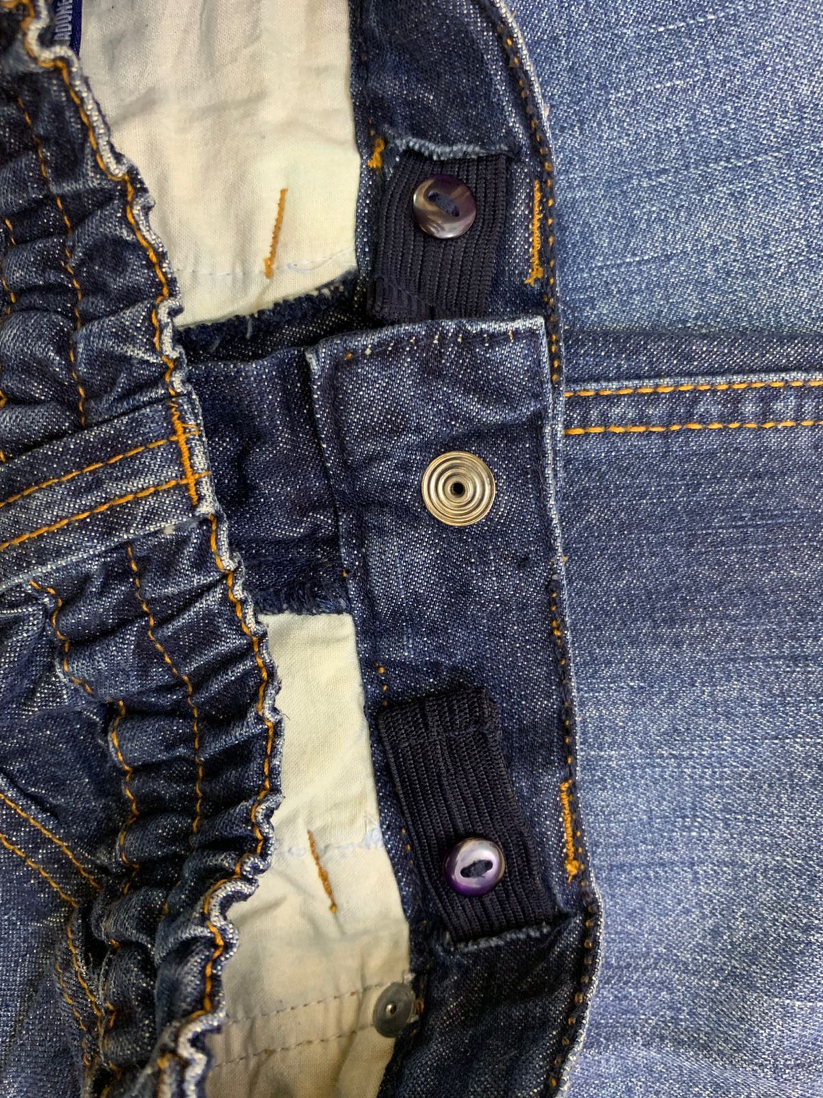 Kids and Friends Boys Mid-Wash Denim Straight Leg Capri Jeans - Size Estimated Age 9 Years AB1
