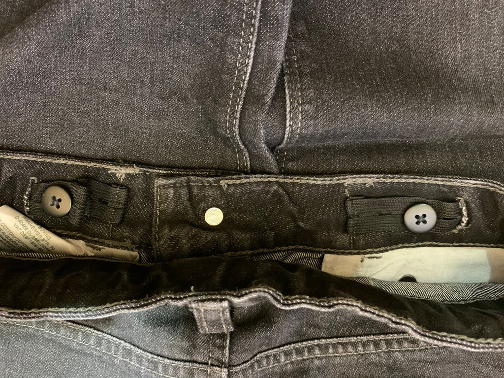 C&A Boys Dark Grey Washed Slim Fit Denim Jeans - Size Estimated Age 9-10 Years AB1