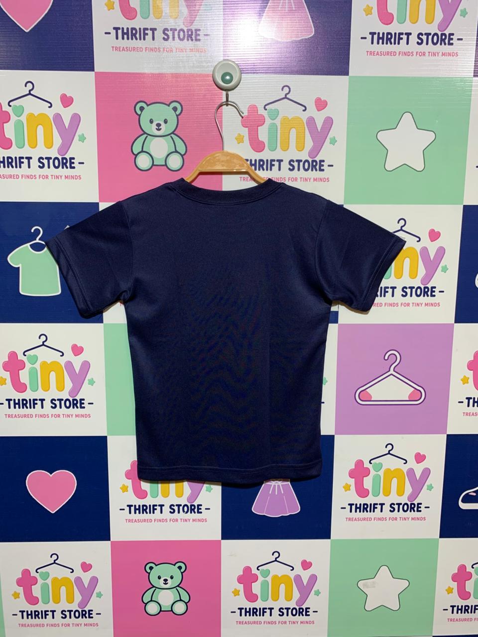 Champion Kids Navy Blue Authentic Athletic Performance Tee - Size Estimated Age 8-9 Years AB1