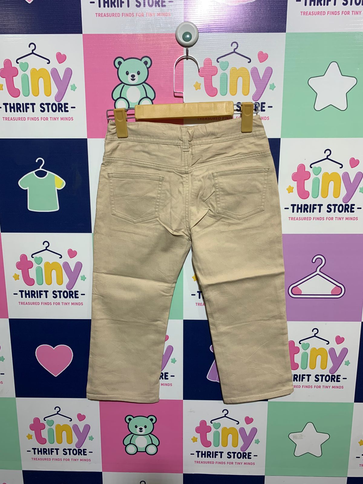 Back Number Kids Classic Khaki Straight Leg Chinos - Size Estimated Age 10 Years AB1Back Number Kids Classic Khaki Straight Leg Chinos - Size Estimated Age 10 Years AB1