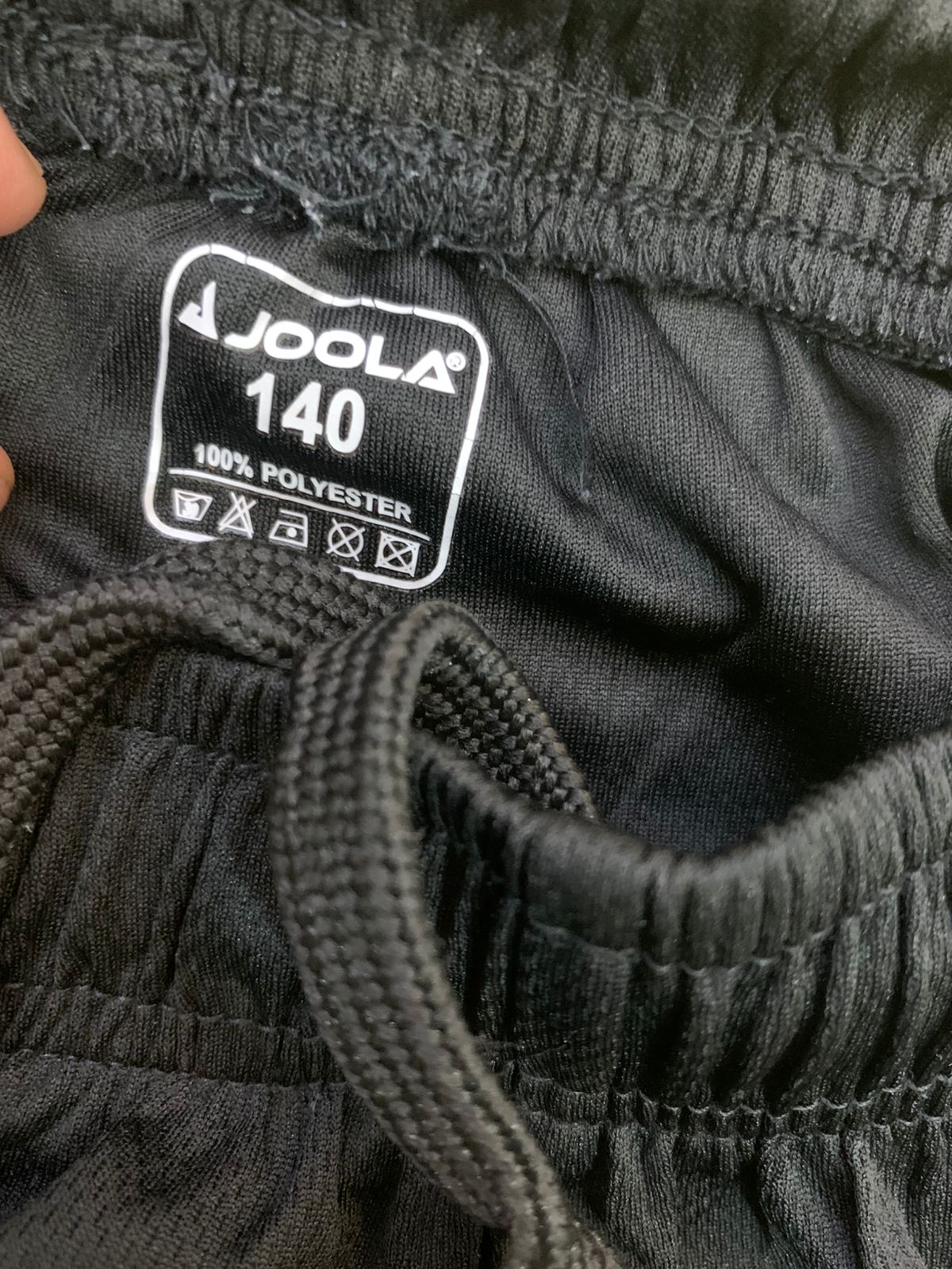 JOOLA Kids Performance Black Mesh Athletic Shorts - Size Estimated Age 10 Years AB1