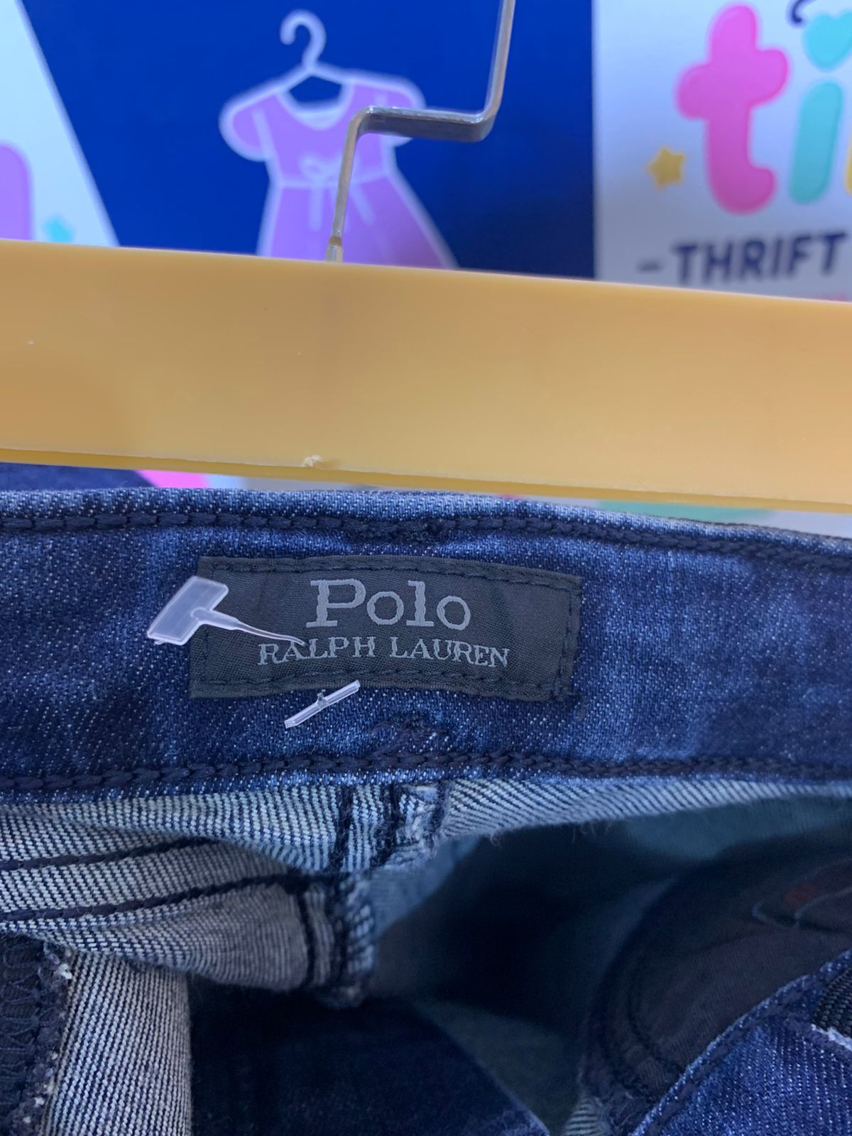 Polo Ralph Lauren Kids Dark Indigo Slim-Fit Denim Jeans - Size Estimated Age 10 Years AB1