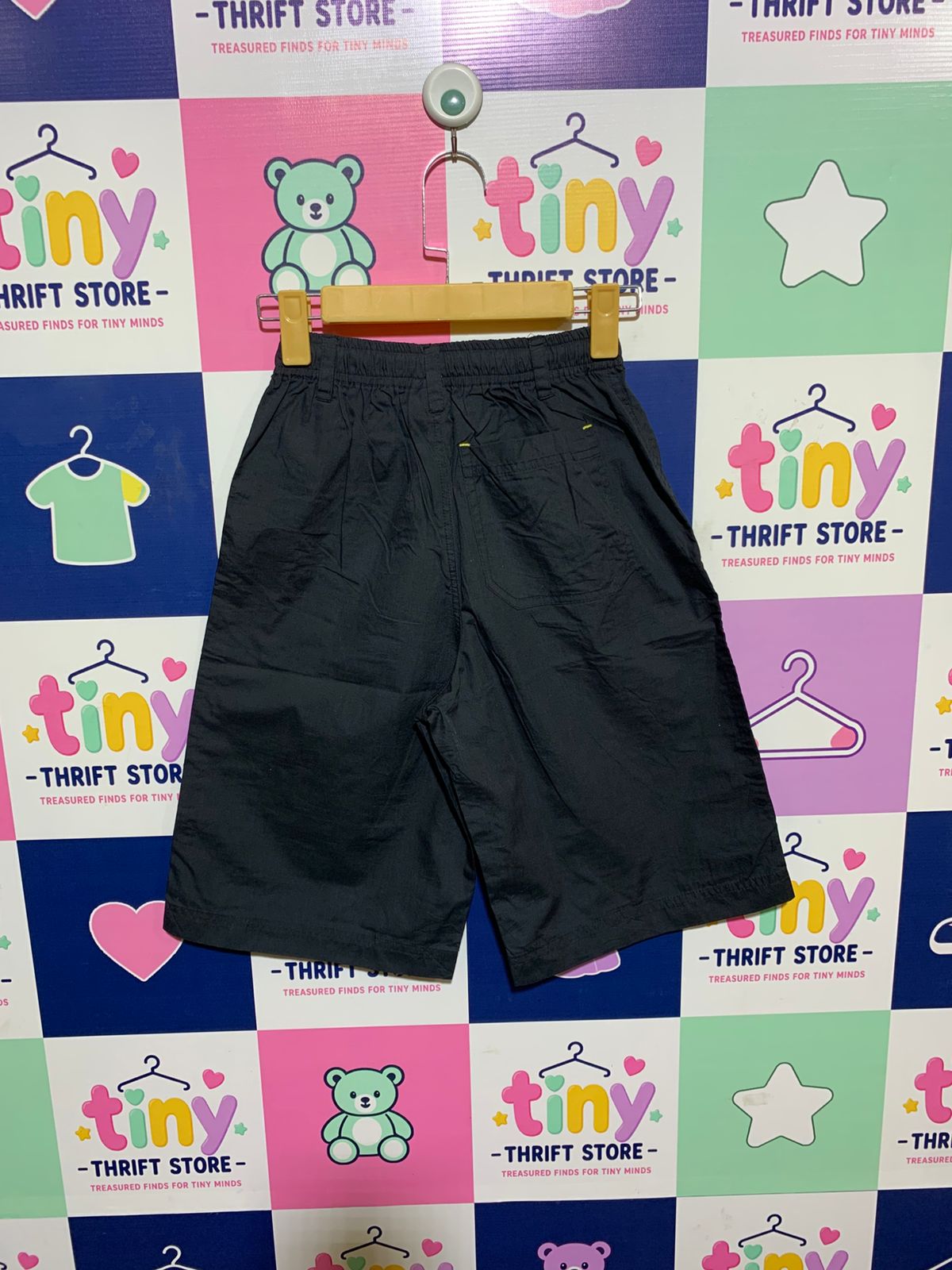 Dickies Boys' Heritage Graphic Black Cargo Shorts - Size 150 (Estimated Age 11-12Y) AB1