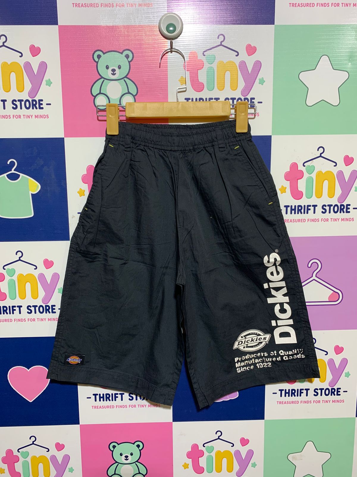 Dickies Boys' Heritage Graphic Black Cargo Shorts - Size 150 (Estimated Age 11-12Y) AB1