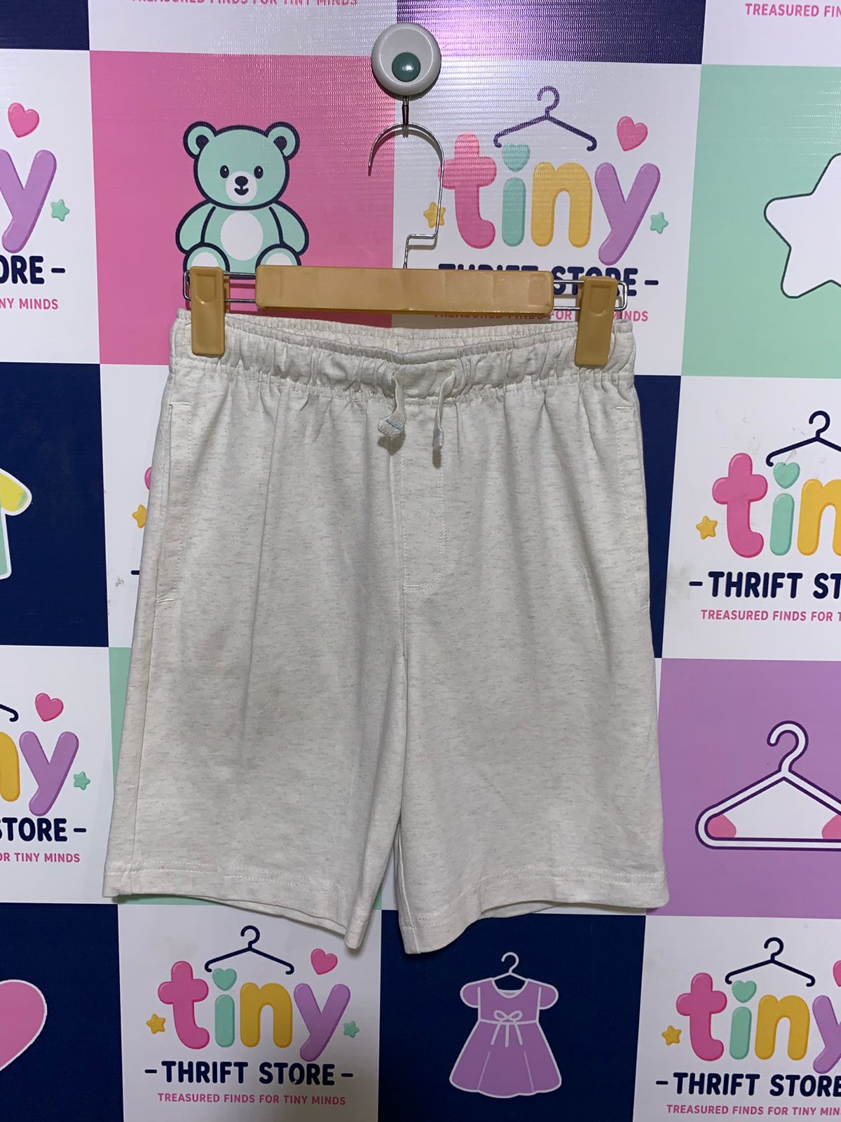 Tommy Bahama Boys Heather Oatmeal Knit Lounge Shorts - Size L (10/12) AB1