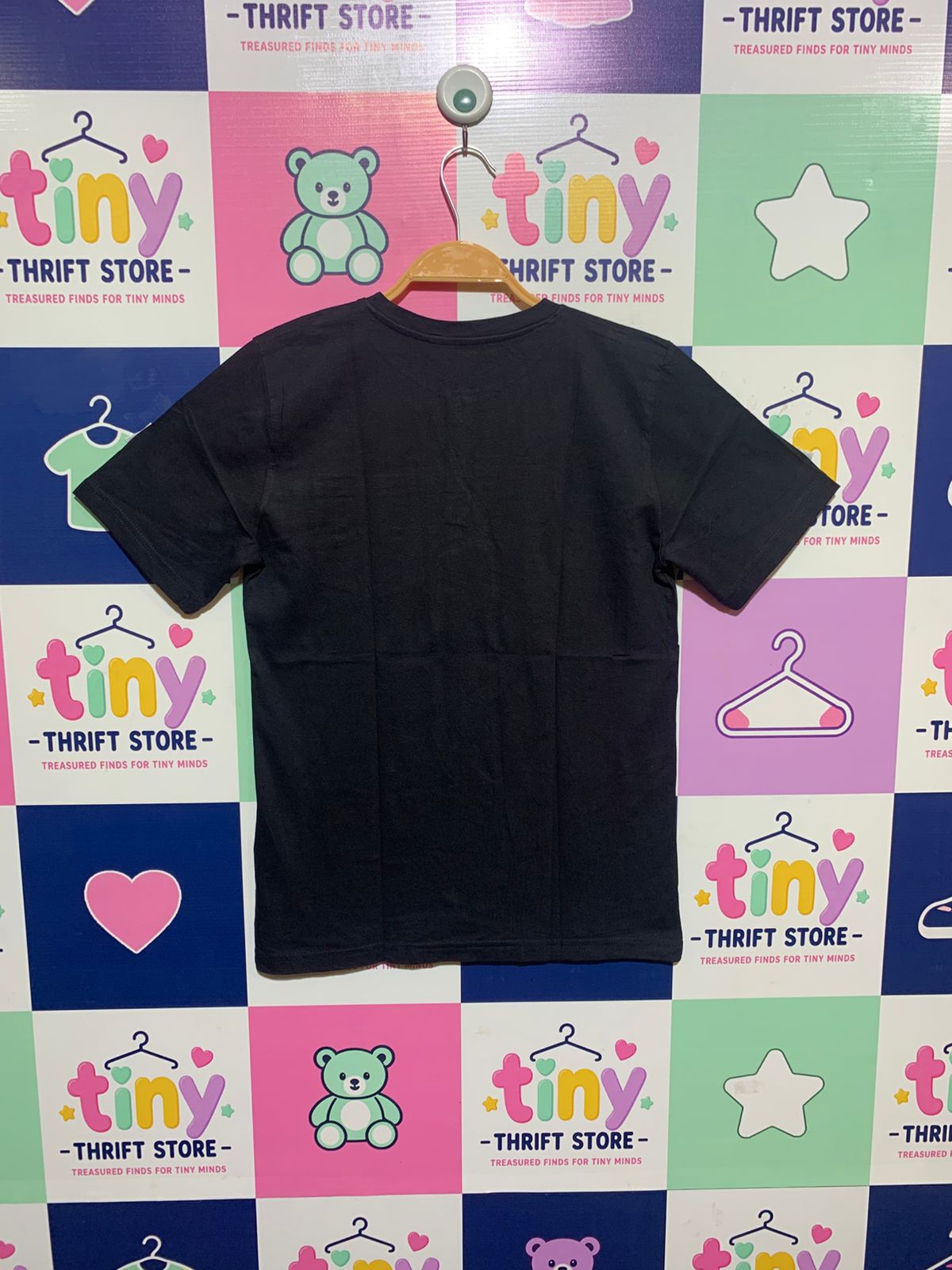 Gémo Boys Charcoal Grey Short Sleeve Henley Tee with Pocket - Size Estimated Age 12 Years AB1