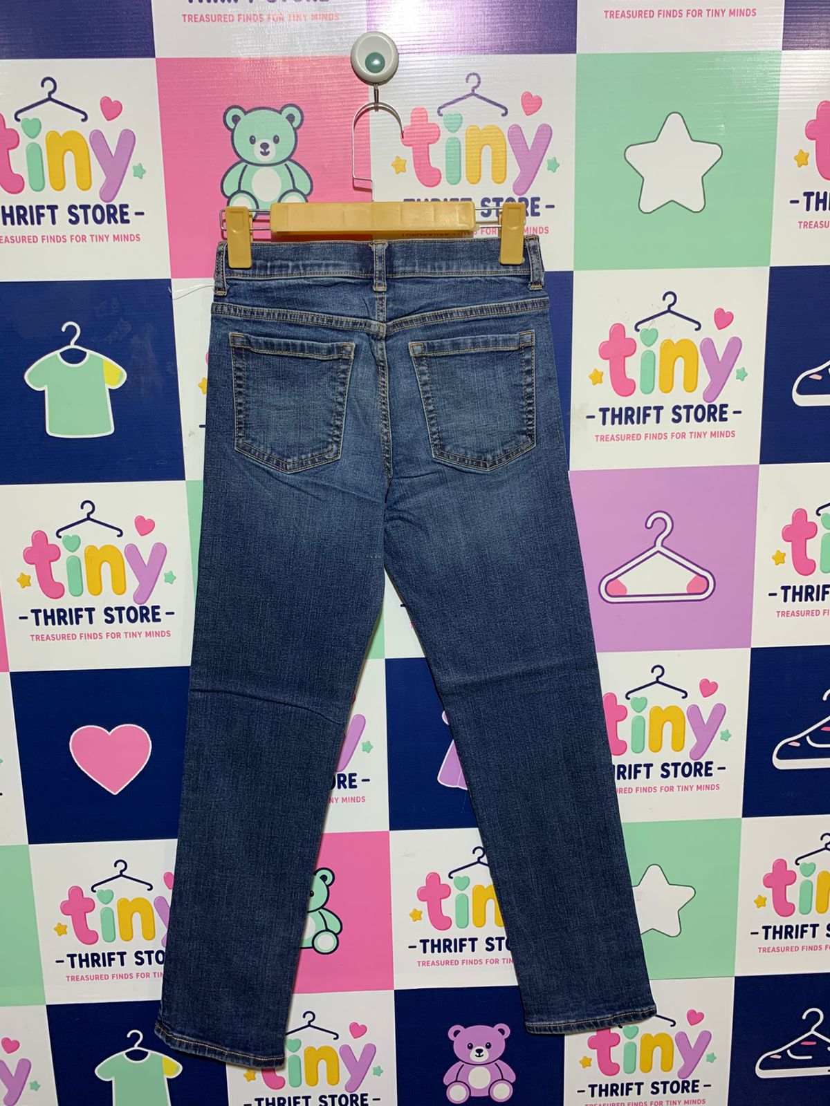 Old Navy Boys "Karate" Slim Built-In Flex Jeans - Size 12 Regular AB1