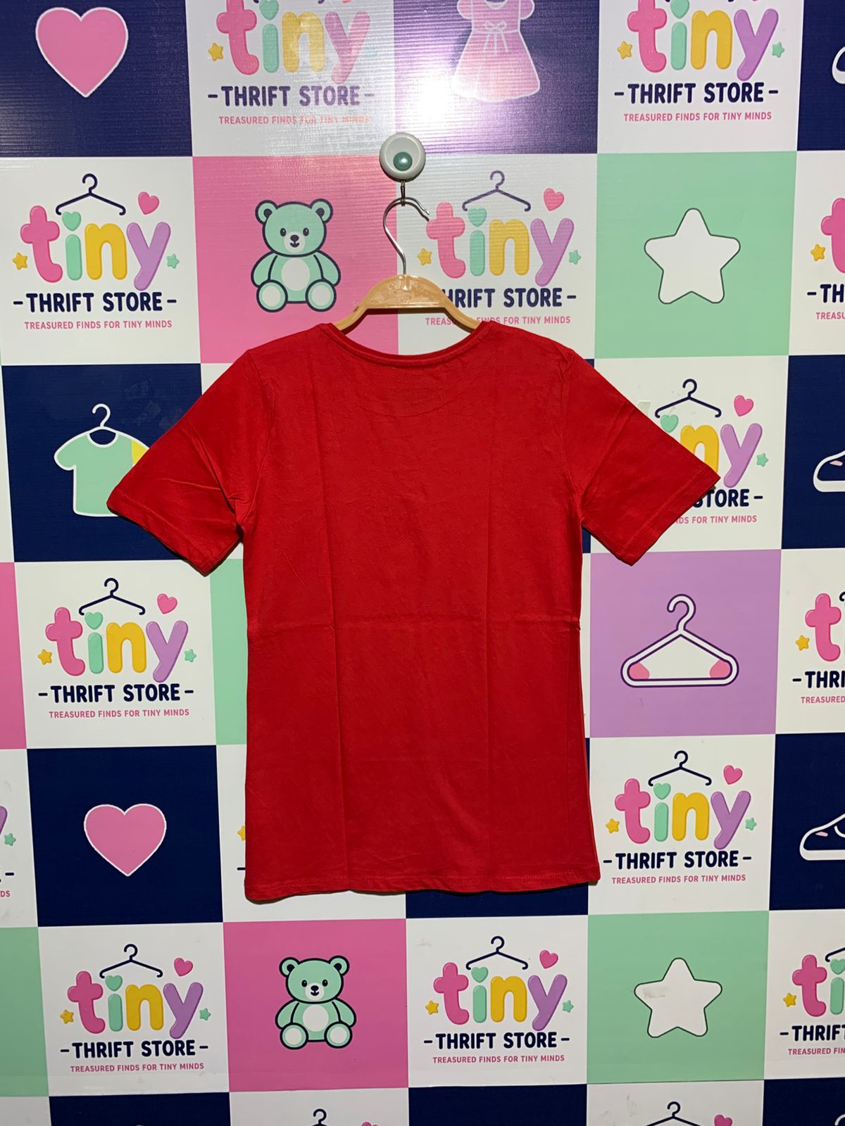 Primark Girls Pink "BKLYN NYC 1976" Short Sleeve Graphic Tee - Size Estimated Age 11-12 Years AB1