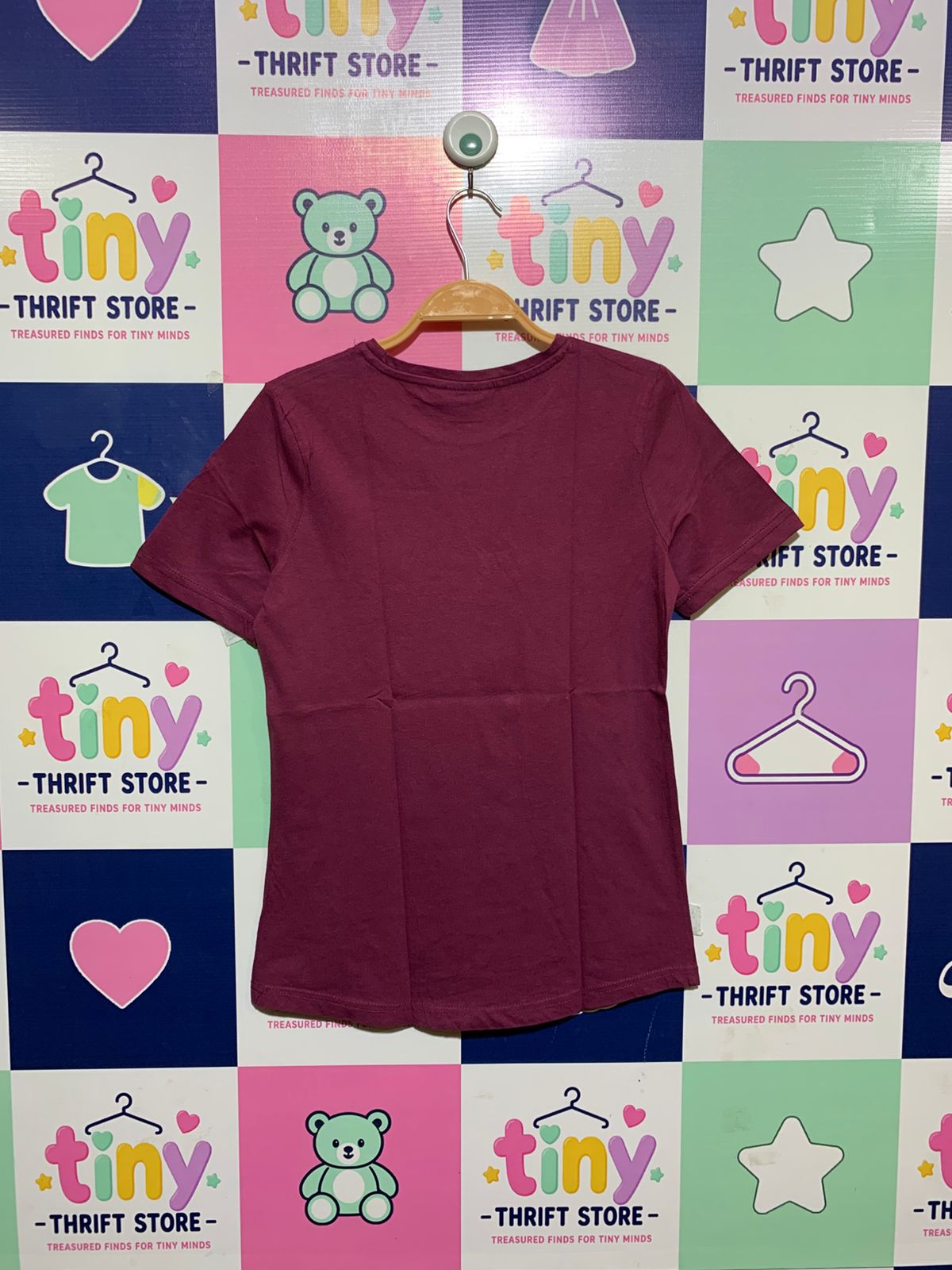 Harry Potter Girls Maroon "Hedwig Owl" Graphic Tee - Size 158/164 Estimated Age 12-14 Years AB1