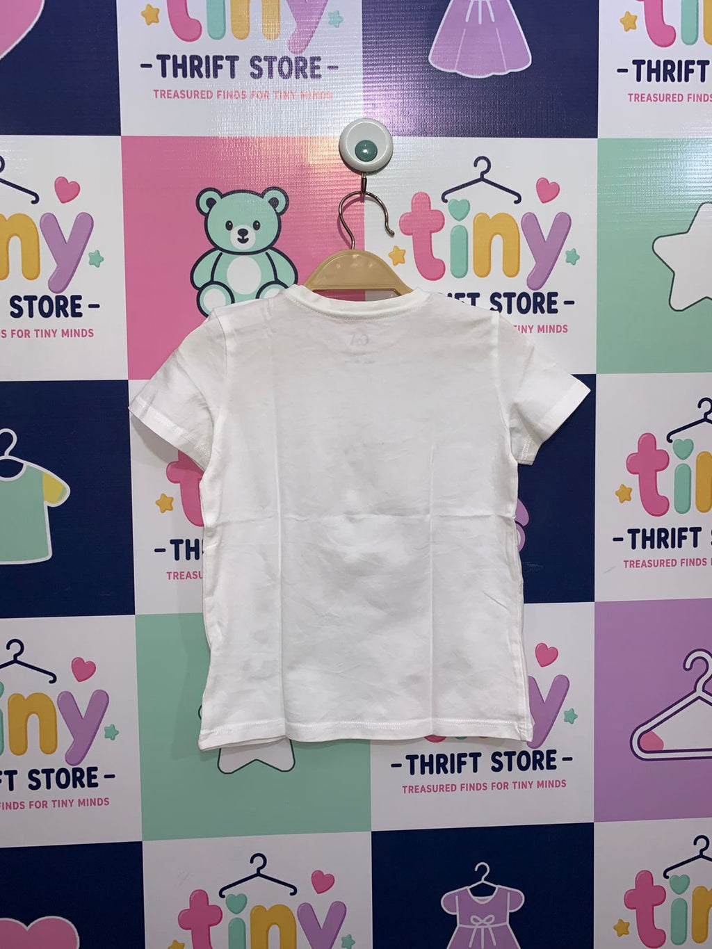 C&A Baby "Wild Little One" Leopard Graphic Tee Size: 18-24 Months (92 CM) - AB1