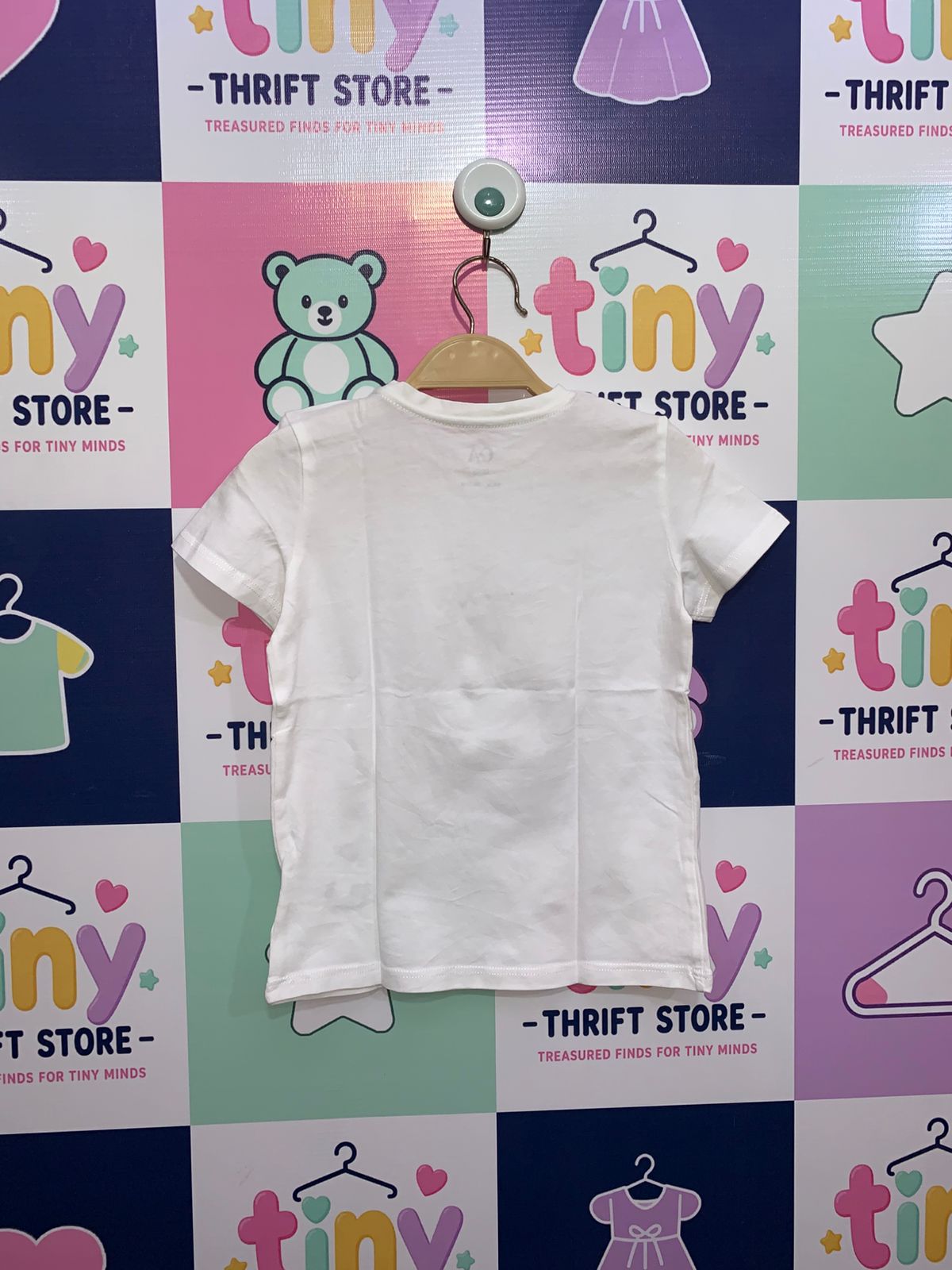 C&A Baby "Wild Little One" Leopard Graphic Tee Size: 18-24 Months (92 CM) - AB1