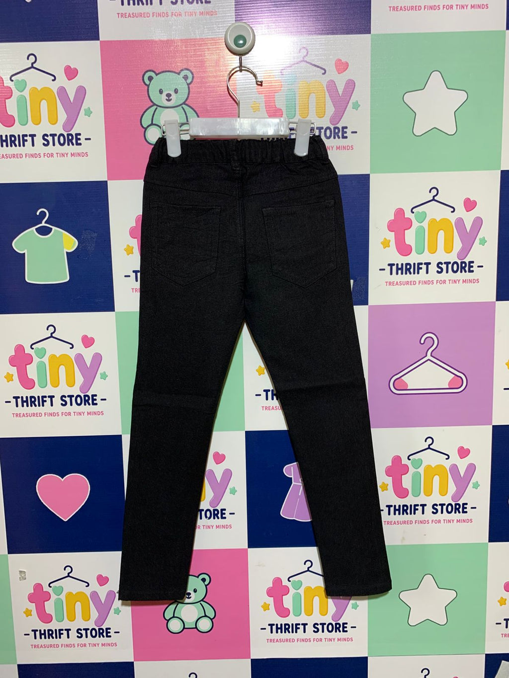 Uniqlo Boys Black Ultra Stretch Skinny Fit Pants - Size 130 (Estimated Age 8-9Y) AB1