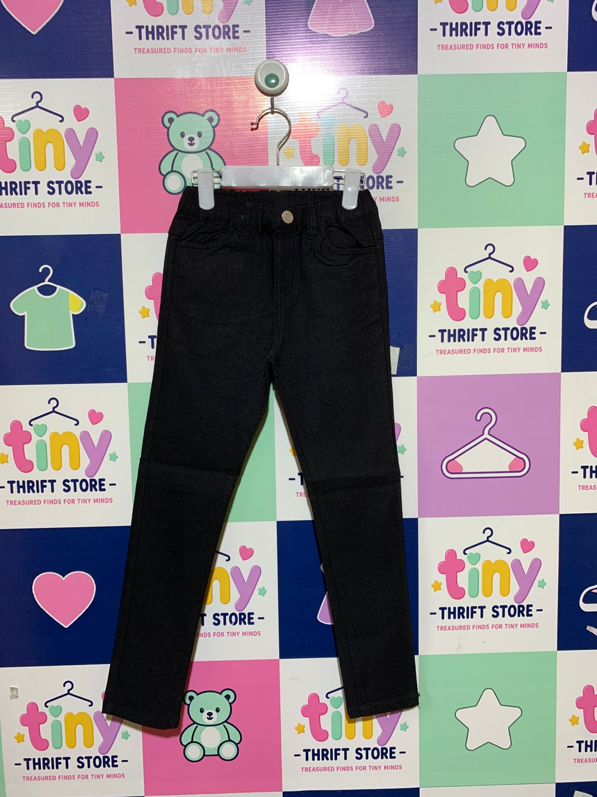 Uniqlo Boys Black Ultra Stretch Skinny Fit Pants - Size 130 (Estimated Age 8-9Y) AB1
