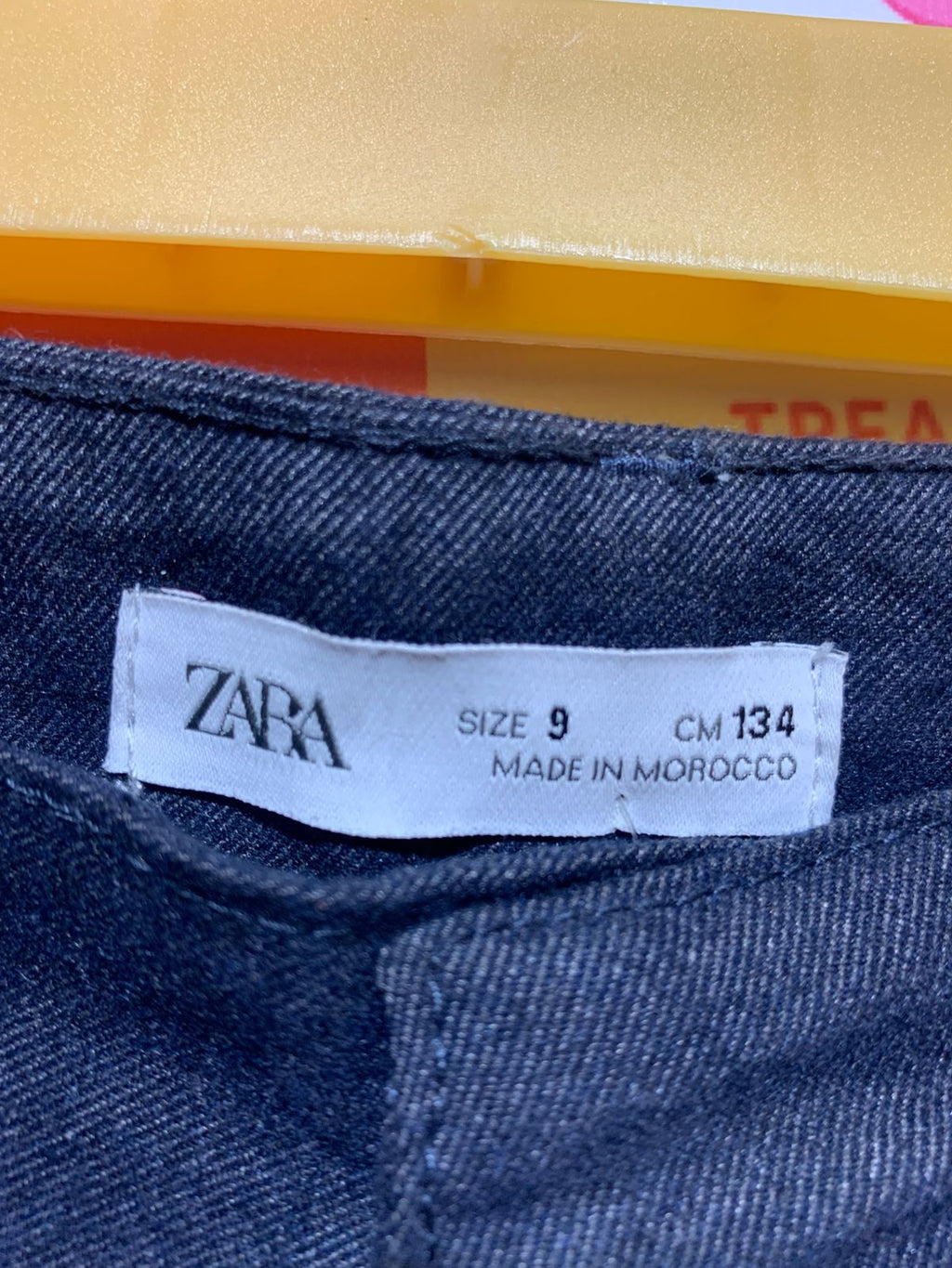 Zara Boys Navy Blue Tailored Straight-Leg Trousers - Size Estimated Age 9 Years AB1